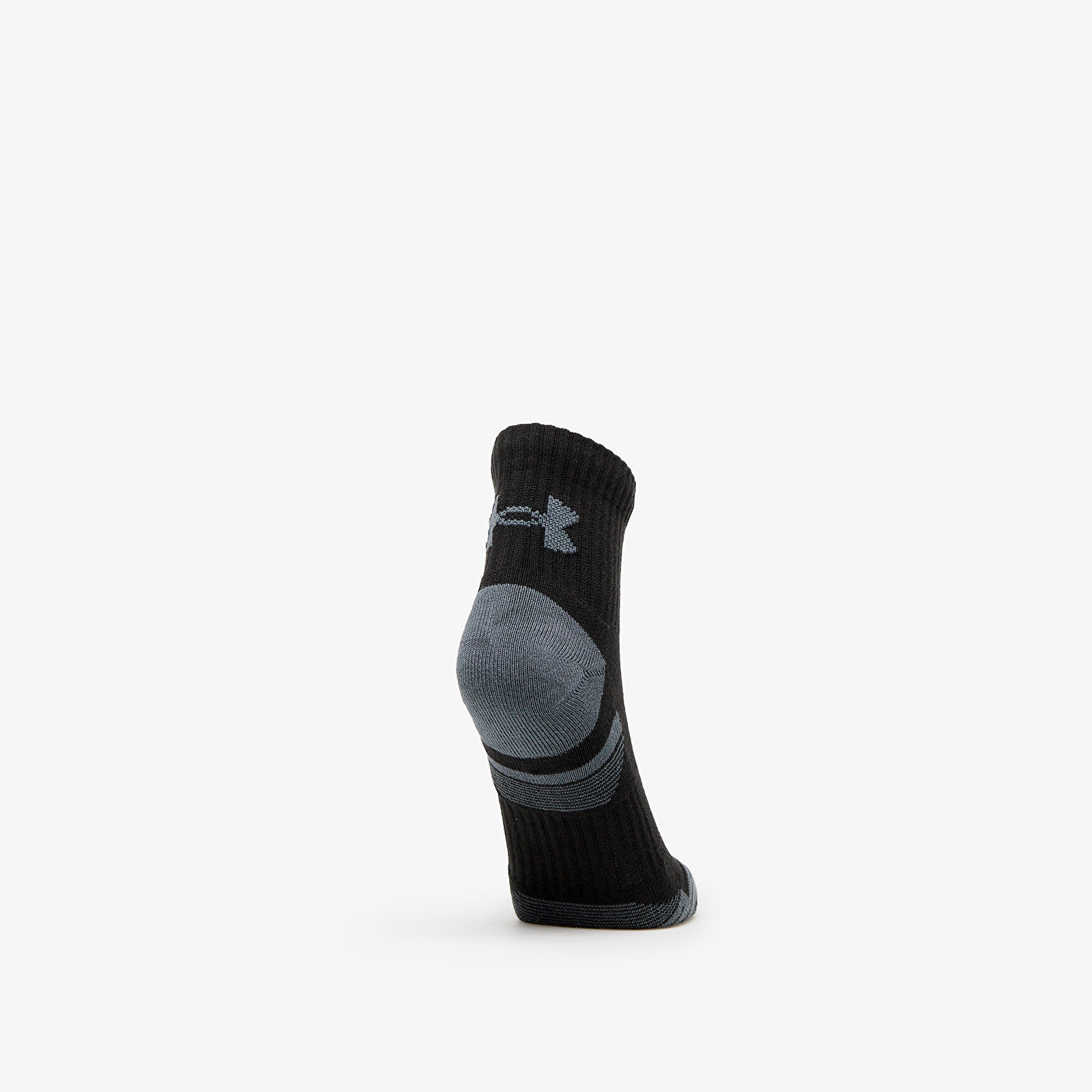 Socks Under Armour Performance Cotton 3 Pack QTR Socks Black Queens