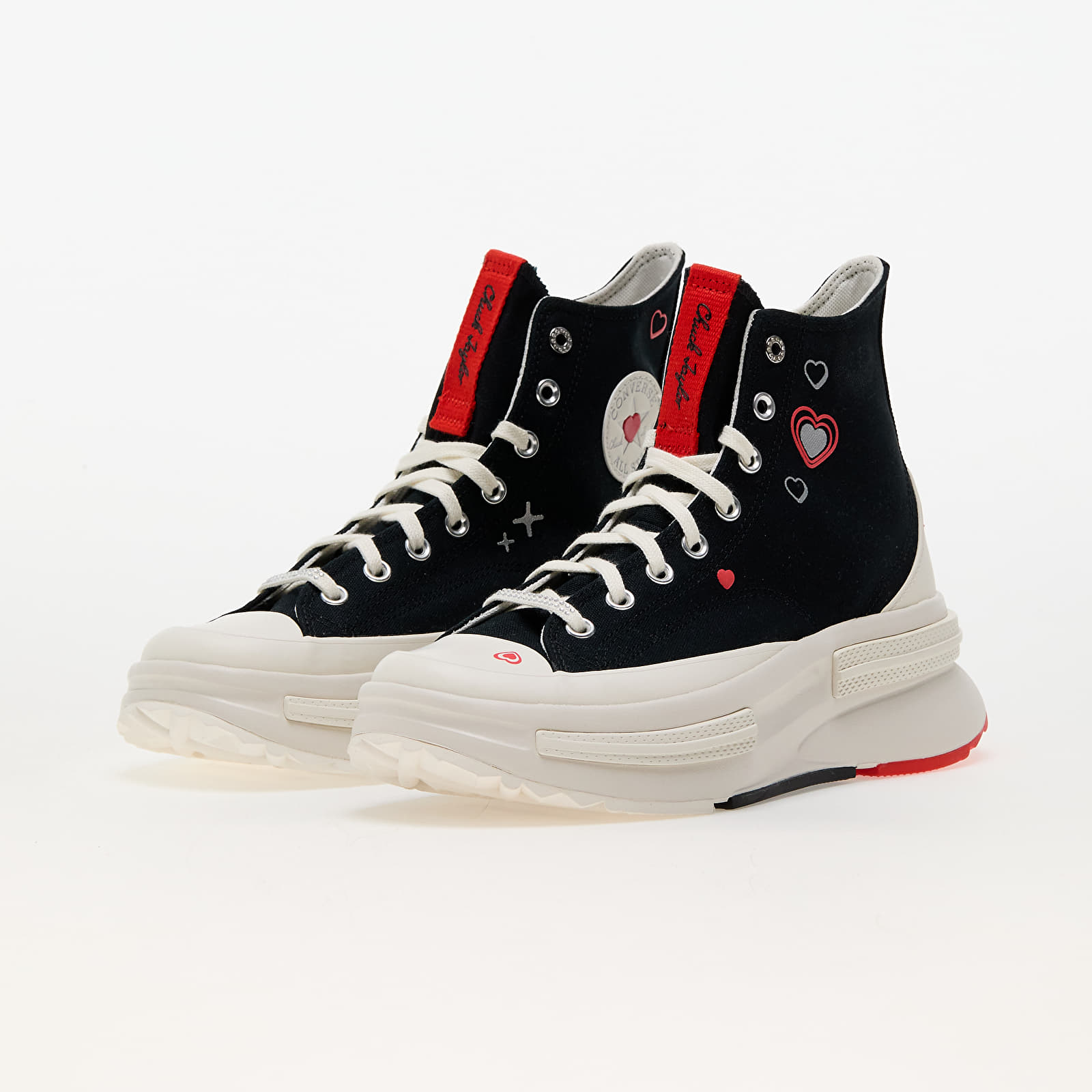 Męskie trampki i buty Converse Run Star Legacy CX Hi Black/ Egret/ Fever Dream