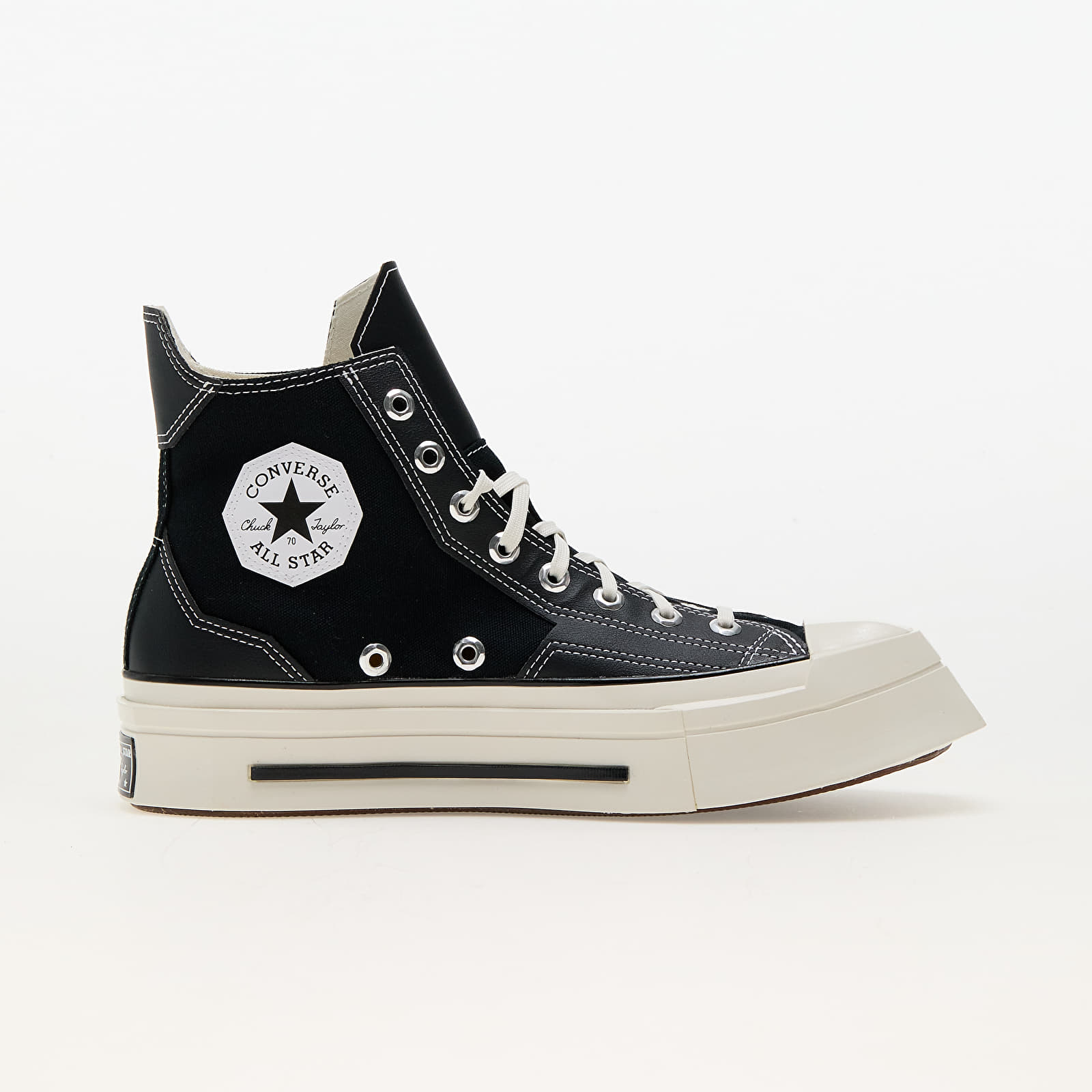 Męskie trampki i buty Converse Chuck 70 De Luxe Squared Black/ Black/ Egret