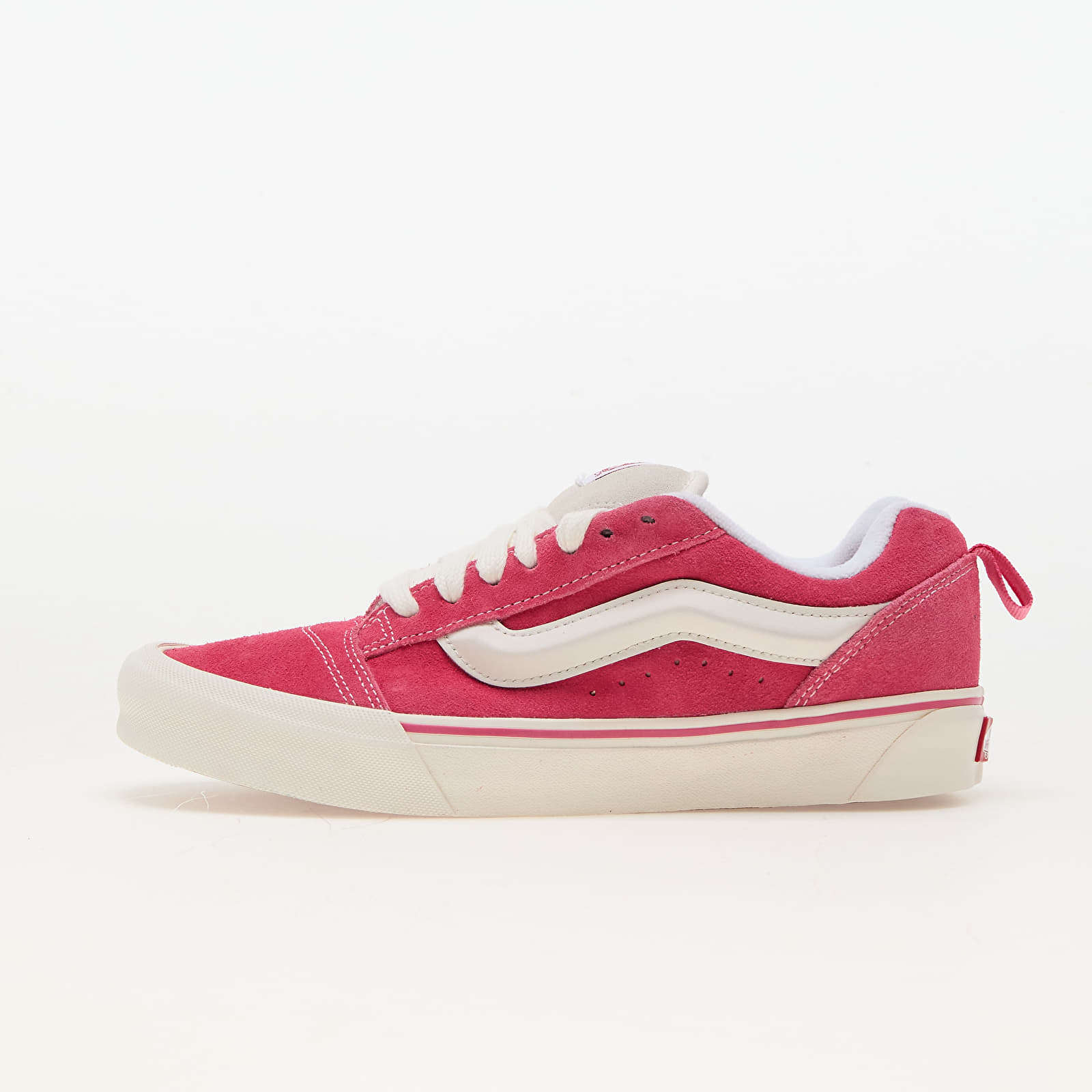 Turnschuhe und Schuhe für Männer Vans Knu Skool Retro Color Pink/ True White