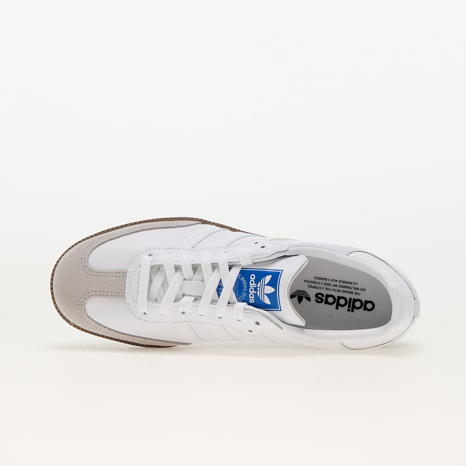 Meeste tossud ja kingad adidas Samba Og Ftw White/ Ftw White/ Gum5