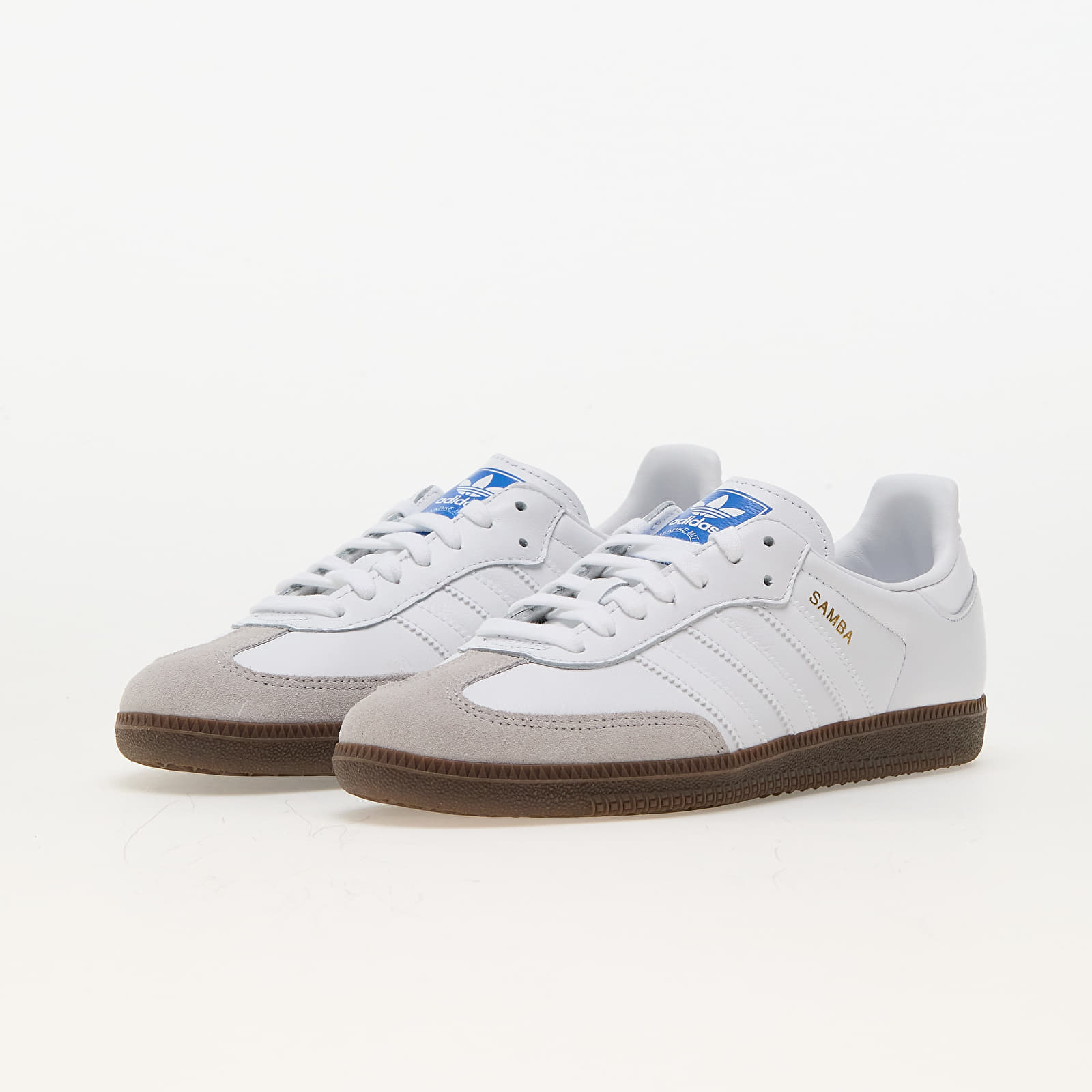 Meeste tossud ja kingad adidas Samba Og Ftw White/ Ftw White/ Gum5
