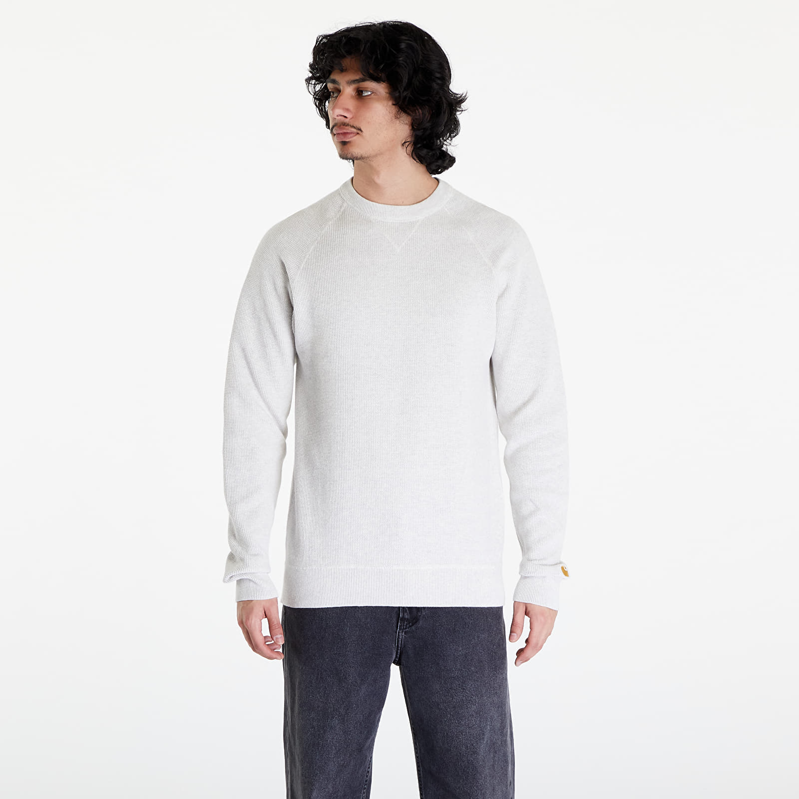 Φούτερ και πουλόβερ Carhartt WIP Chase Sweater Ash Heather/ Gold 