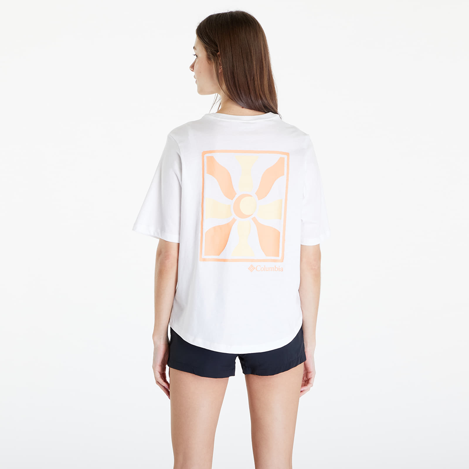 Camisetas Columbia North Cascades™ Graphic T-Shirt White/ Wavy Rays