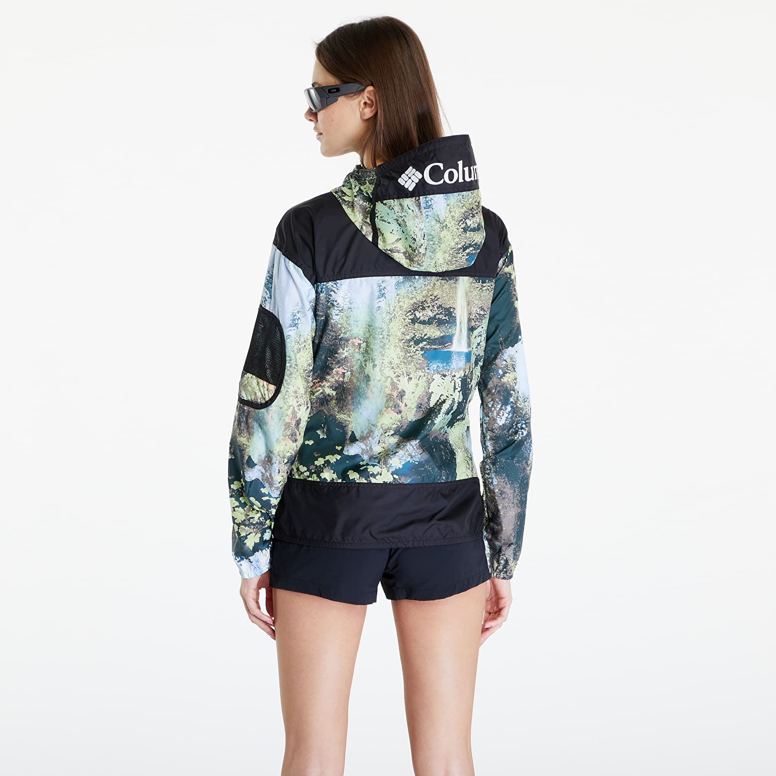 Corta-ventos Columbia Challenger™ Windbreaker Napa Green Chasing Falls Print