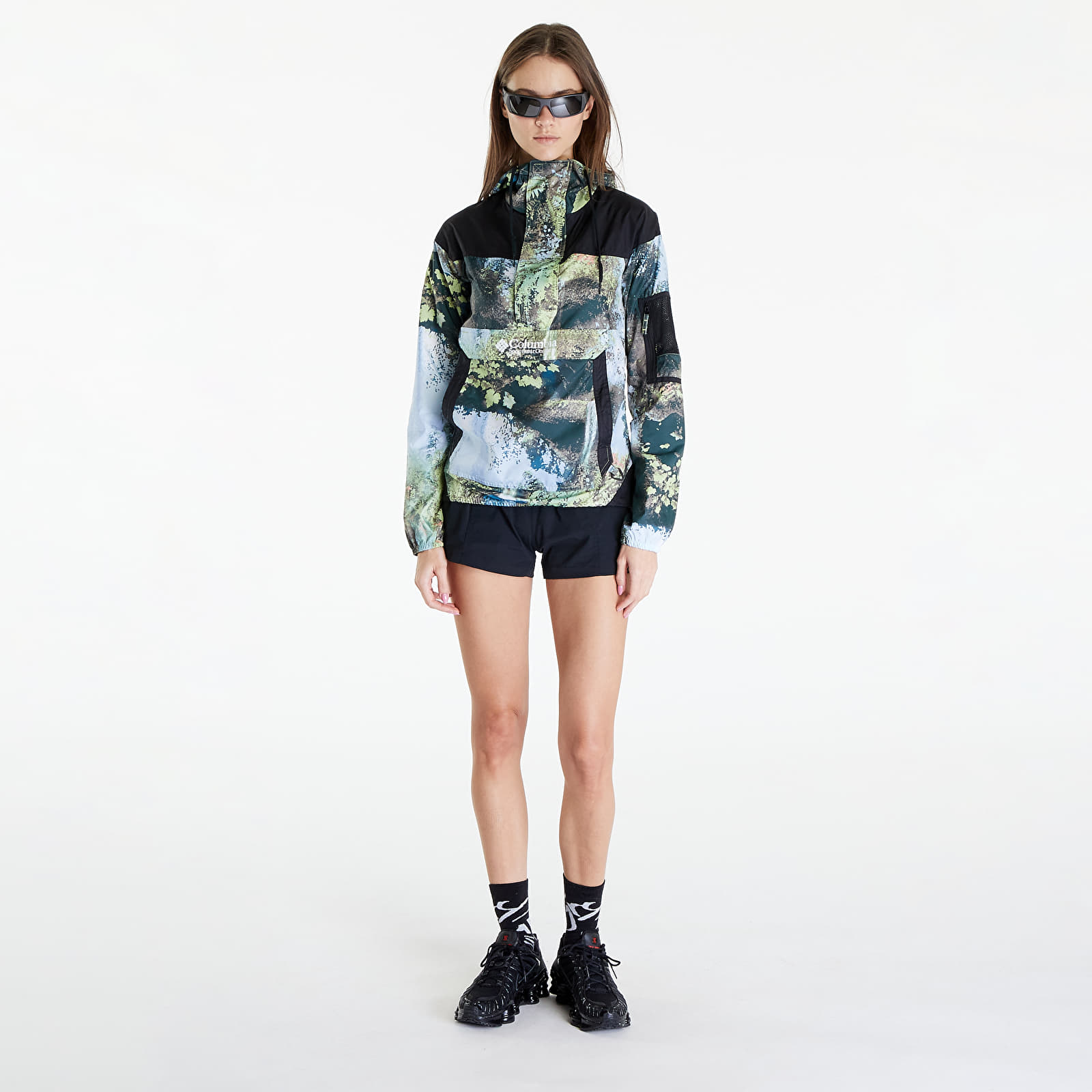 Corta-ventos Columbia Challenger™ Windbreaker Napa Green Chasing Falls Print