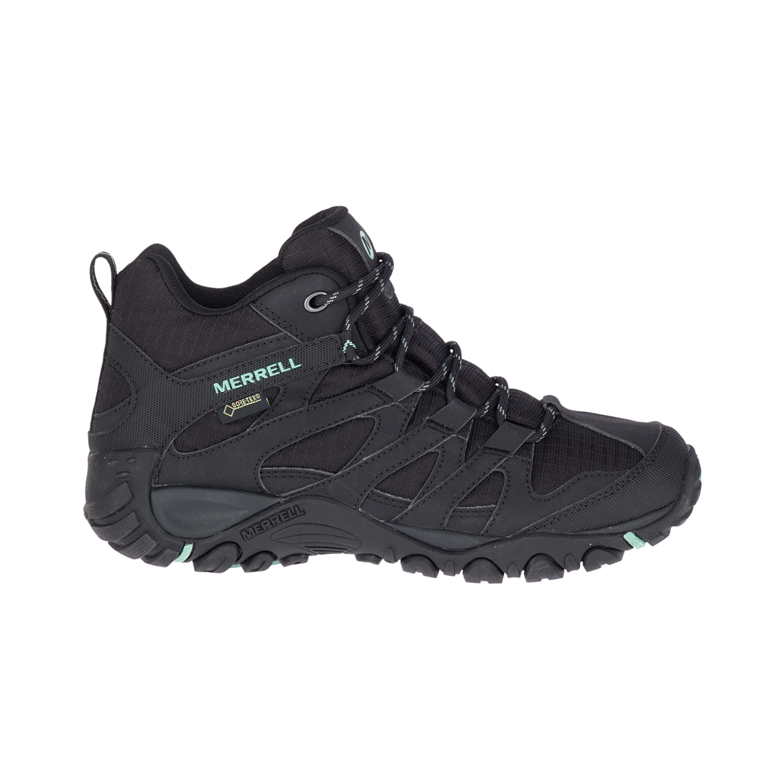 Naiste tossud ja kingad Merrell Claypool Sport Mid Gtx Black/ Wave