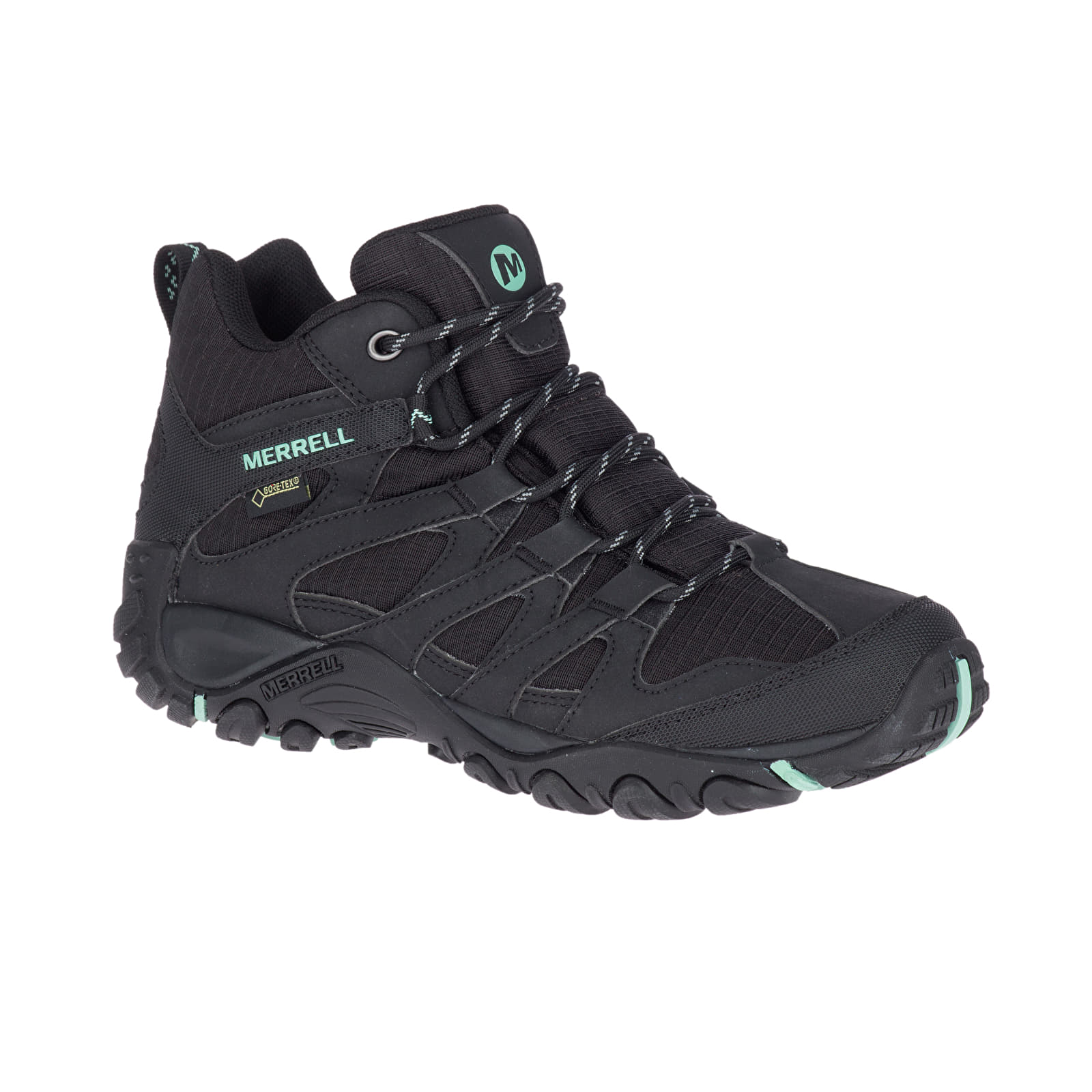Naiste tossud ja kingad Merrell Claypool Sport Mid Gtx Black/ Wave