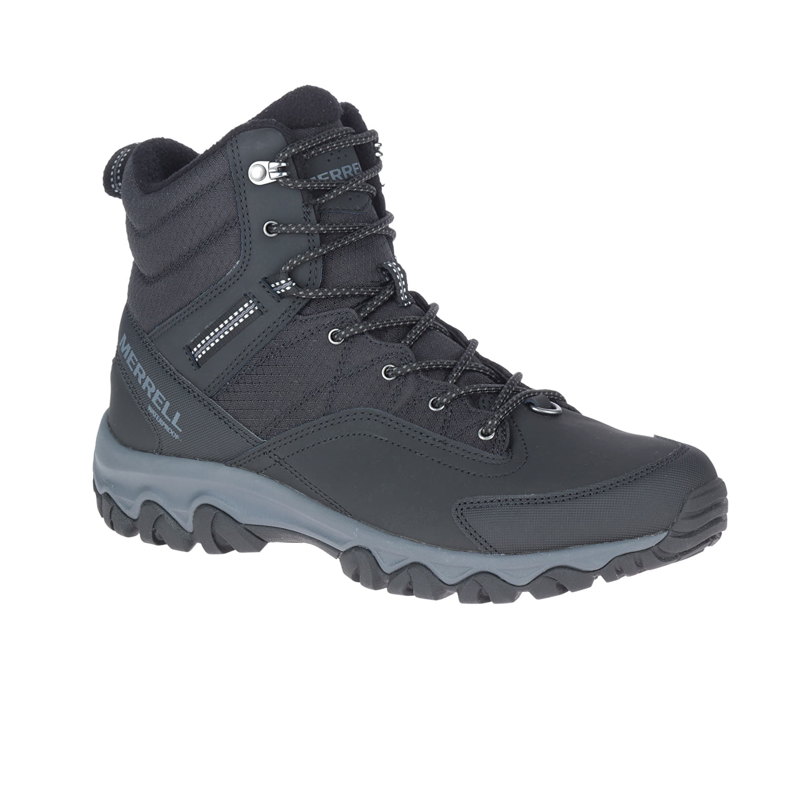 Moške superge in čevlji Merrell Thermo Akita Mid Wp Black