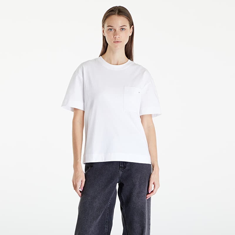 Tricou Lee Pocket Tee Bright White