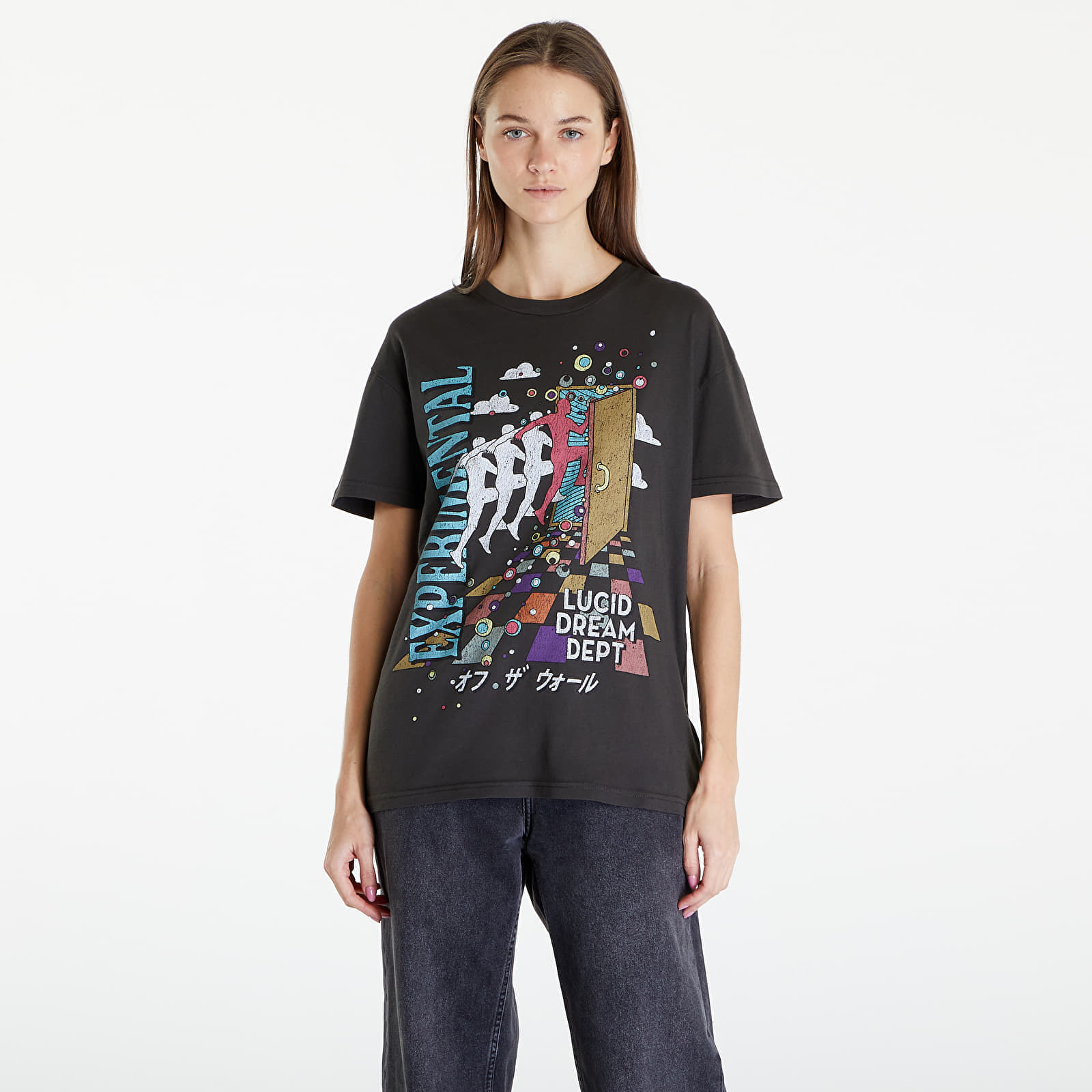 T-shirt Vans Vivid Dreams Oversized Black L
