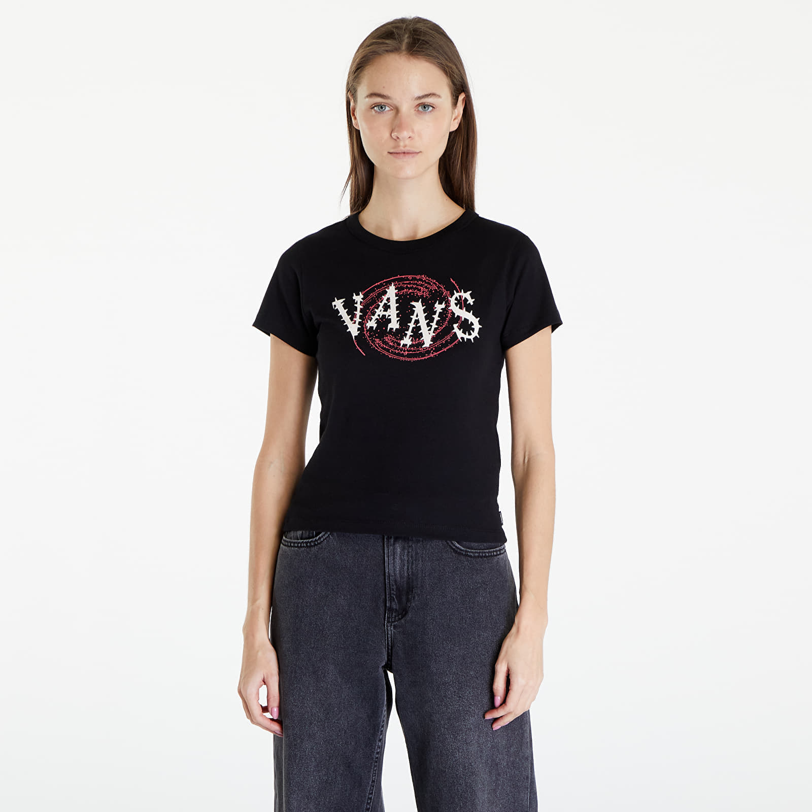 T-shirt Vans Spiral Down Mini Black L