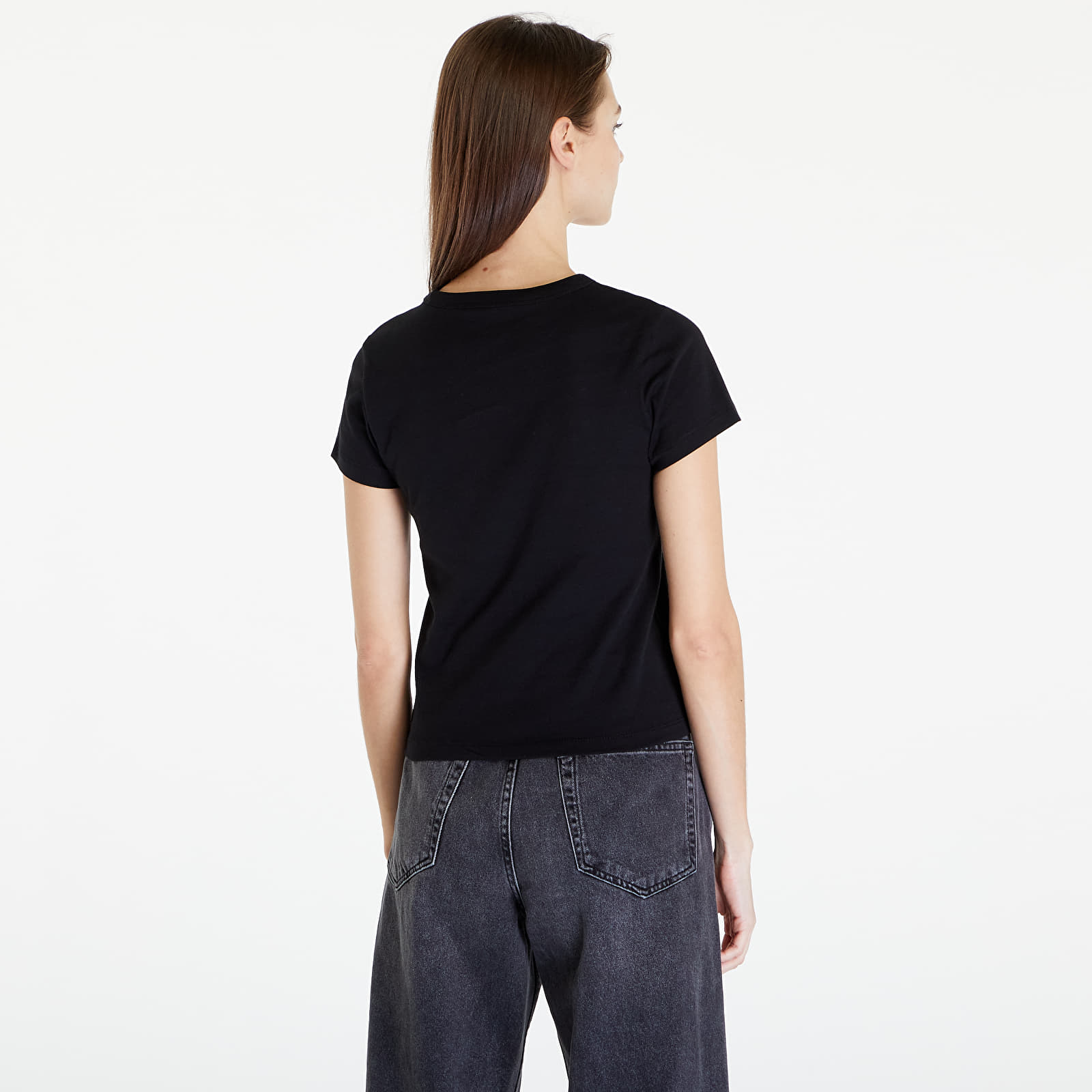 T-Shirts Vans Spiral Down Mini Black