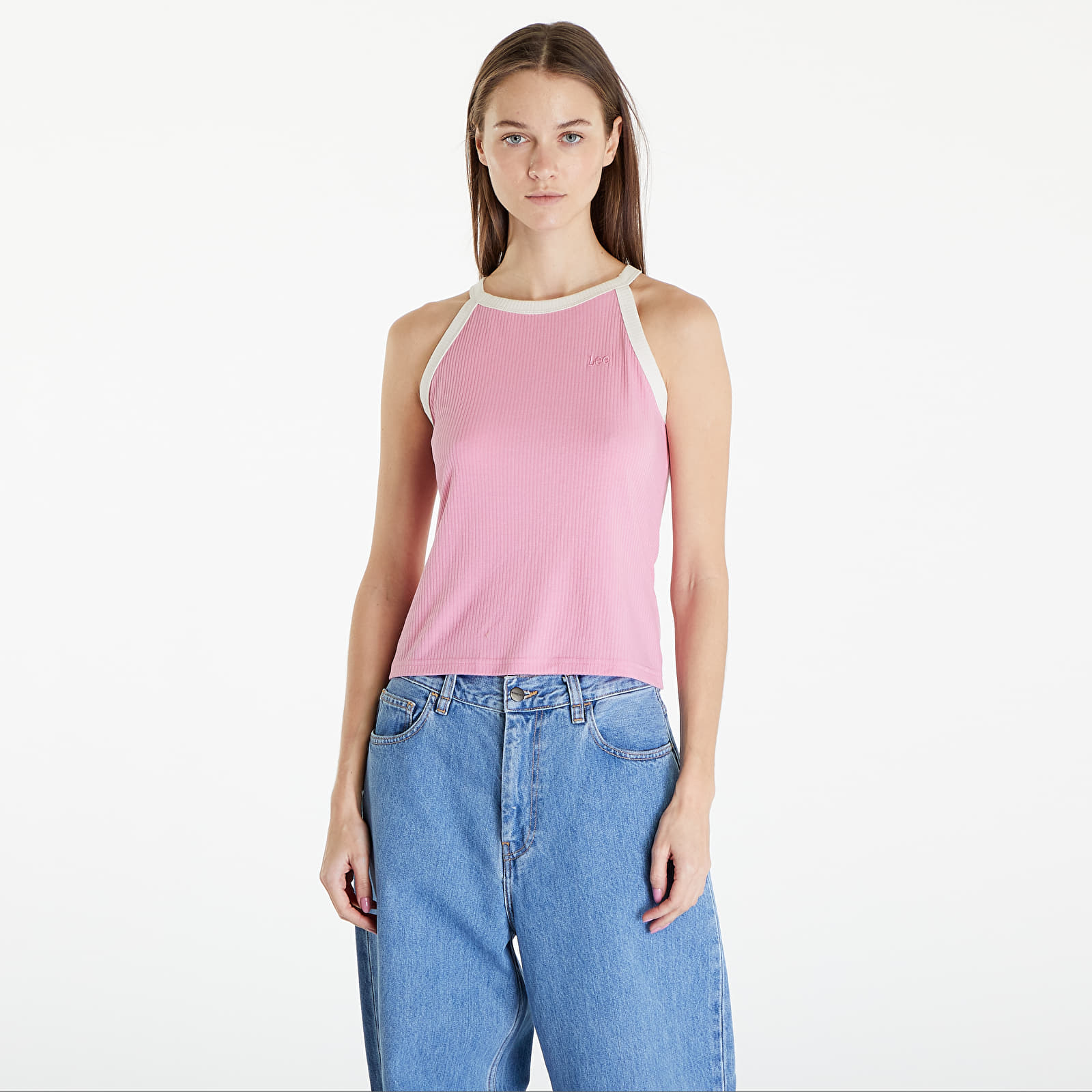 Oberteile Lee Cropped Halter Top Sugar Lilac