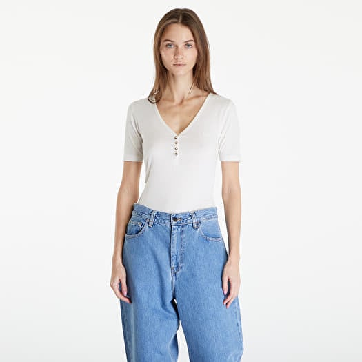 T-shirt Lee Ss Henley Ecru