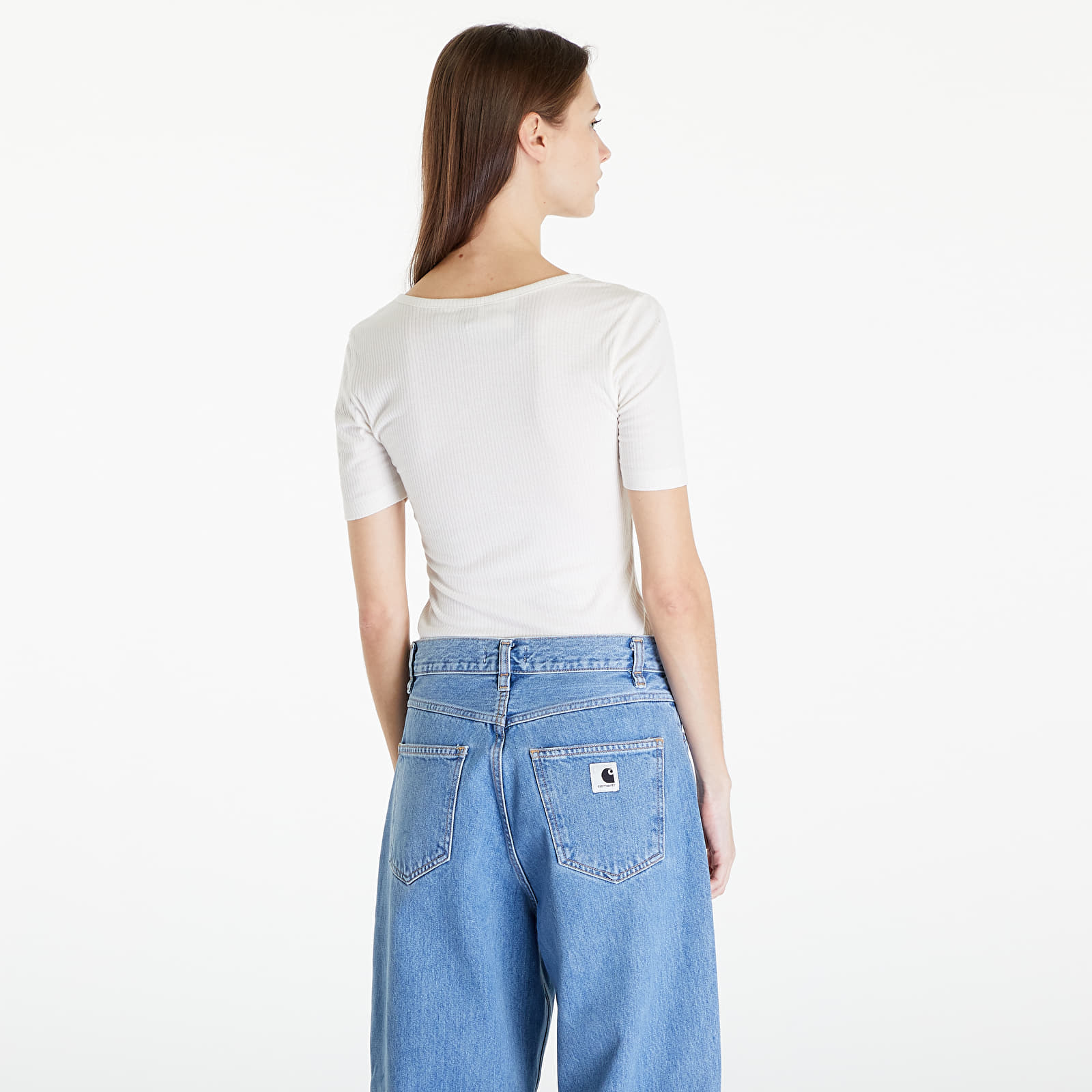 T-särgid Lee Ss Henley Ecru