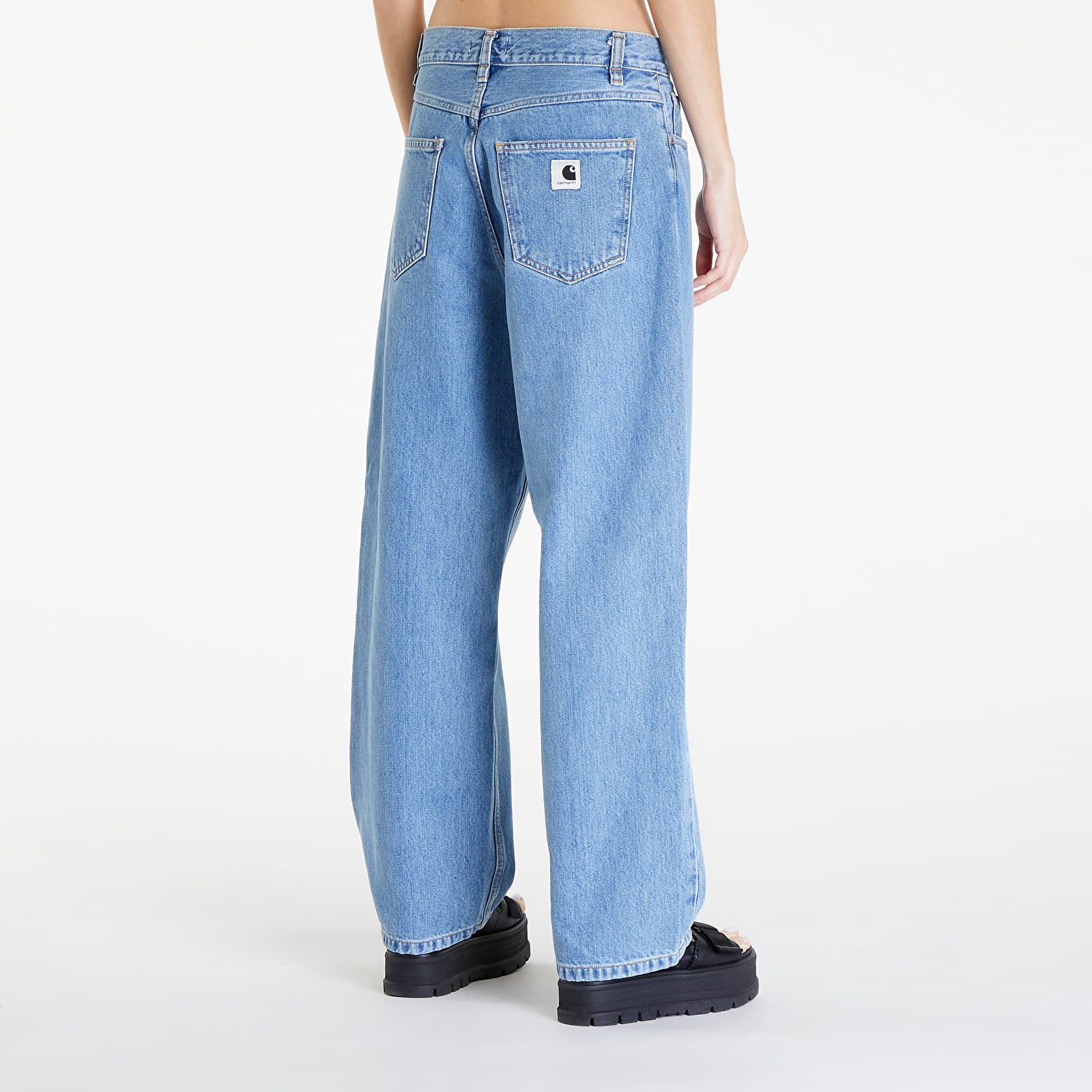 Püksid Carhartt WIP W' Brandon Pant Blue Stone Bleached