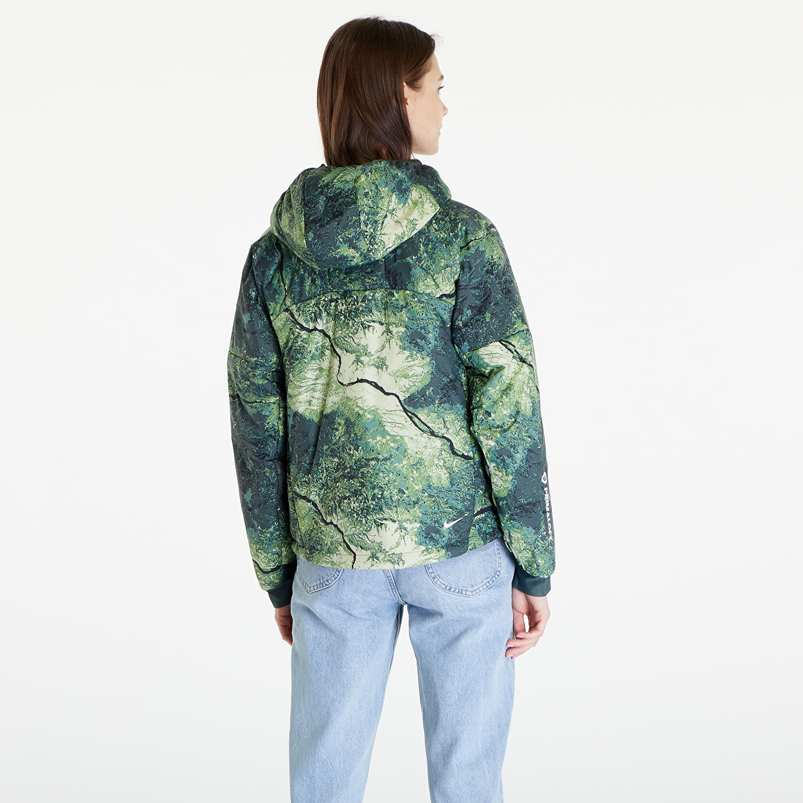 Bundy Nike ACG Therma-FIT ADV "Rope de Dope" Women's Jacket Vintage Green/ Summit White