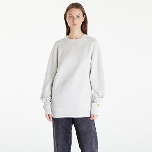 Carhartt WIP Chase Sweater Ash Heather/ Gold