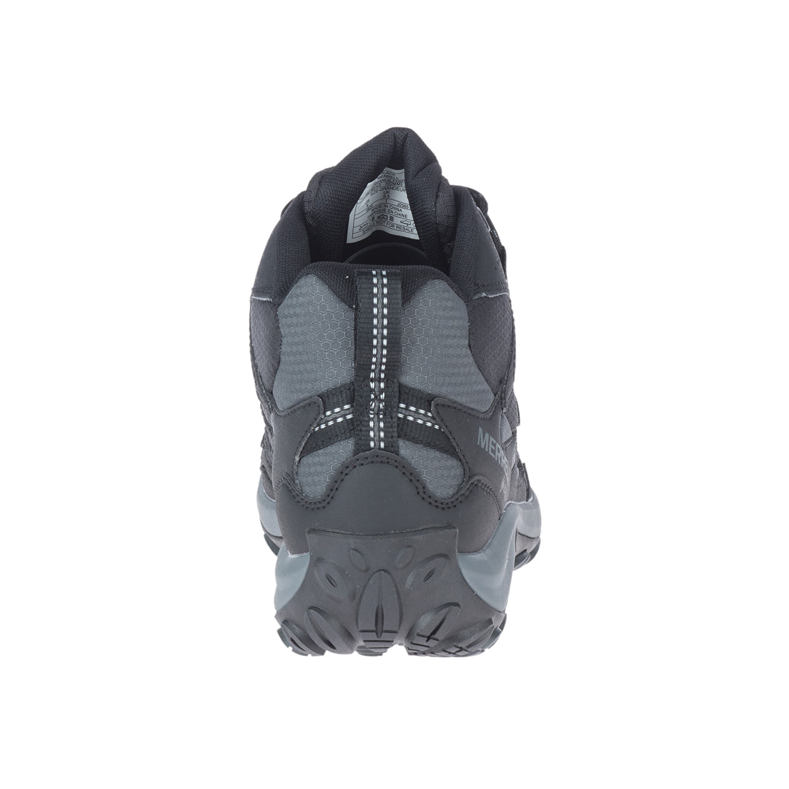 Adidași și pantofi pentru bărbați Merrell West Rim Sport Mid Gtx Black