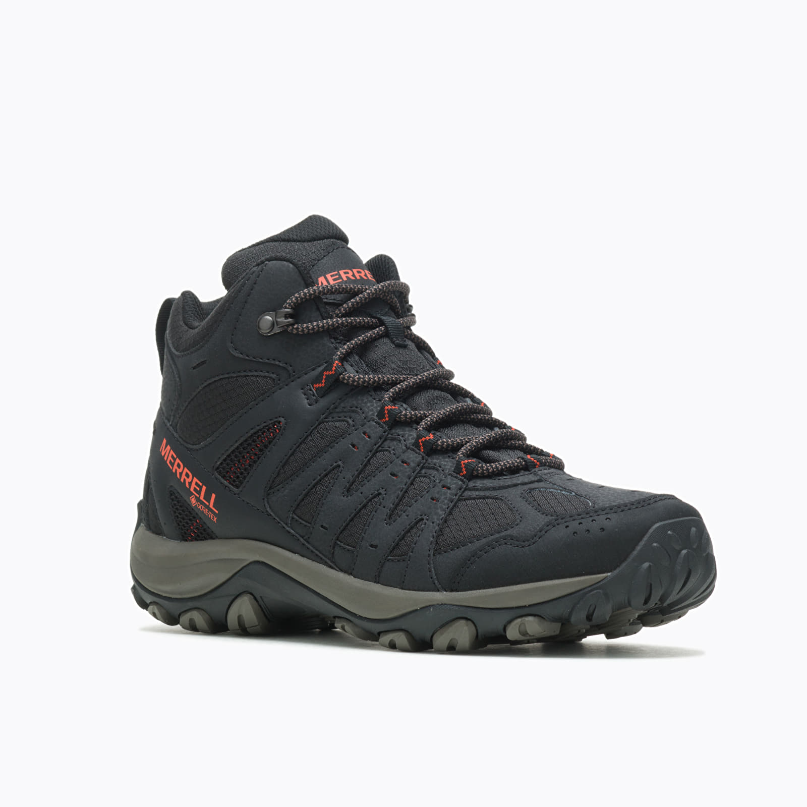 Чоловіче взуття Merrell Accentor 3 Sport Mid Gtx Black/ Tangerine
