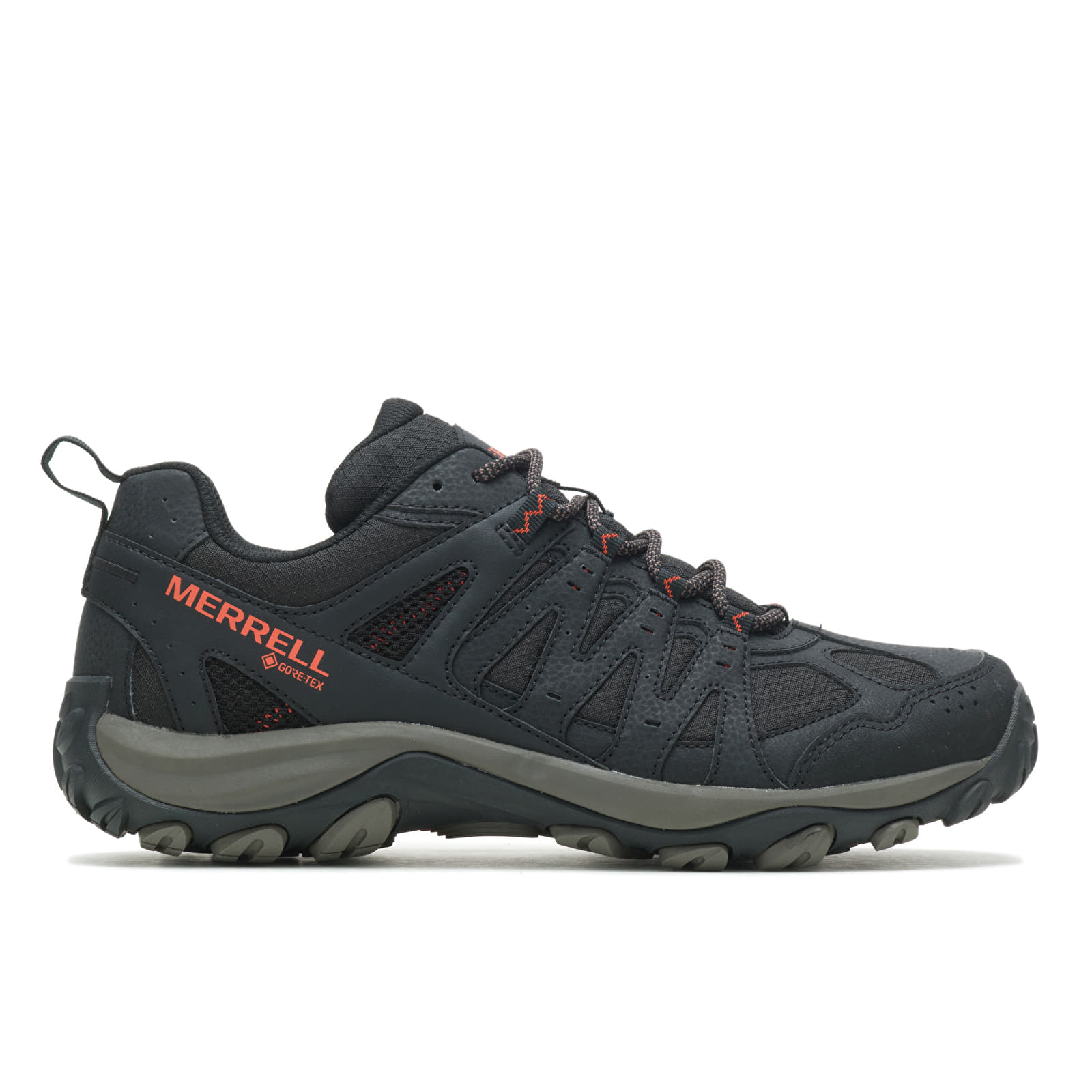 Baskets et chaussures pour hommes Merrell Accentor 3 Sport Gtx Black/ Tangerine