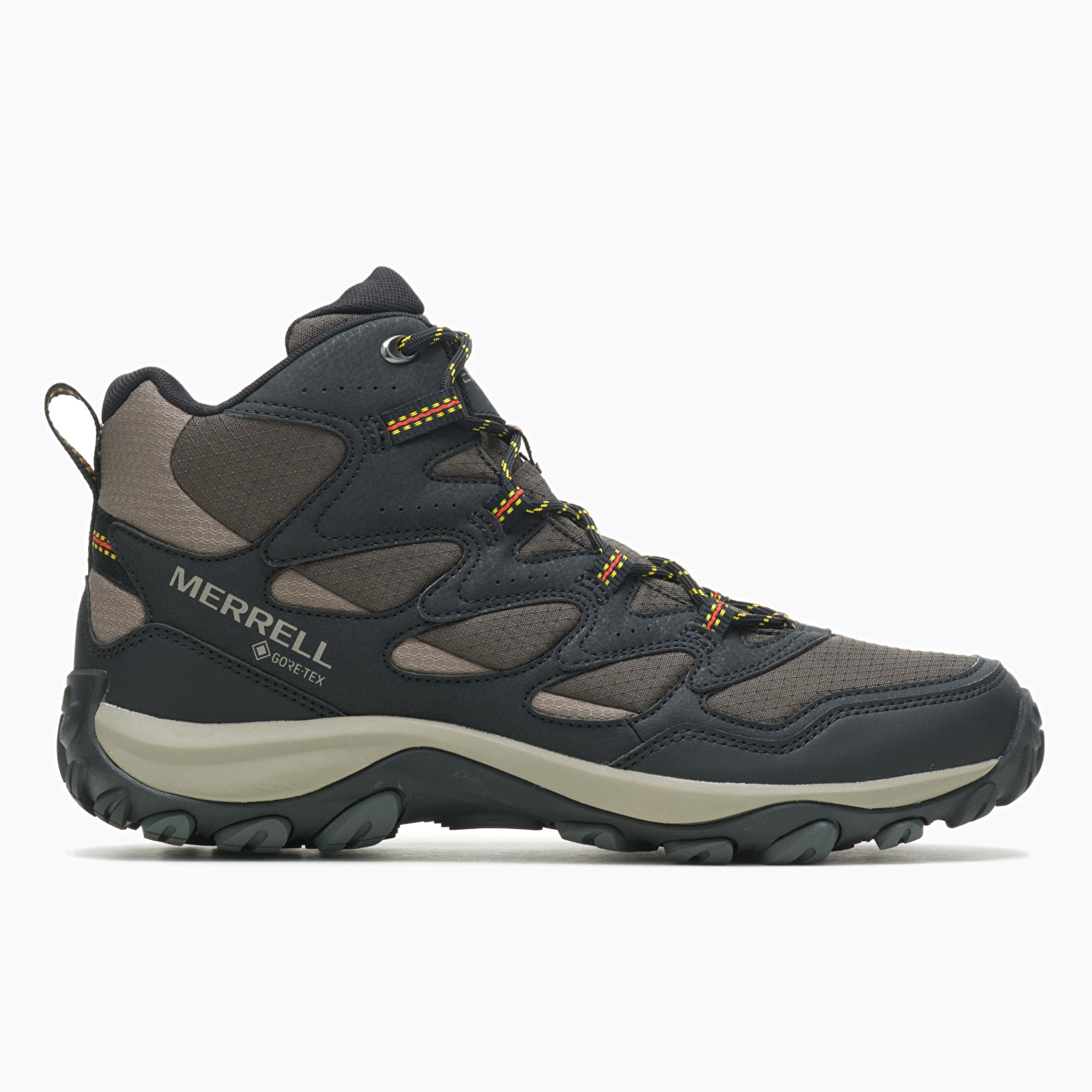 Herensneakers en -schoenen Merrell West Rim Sport Mid Gtx Black/ Beluga