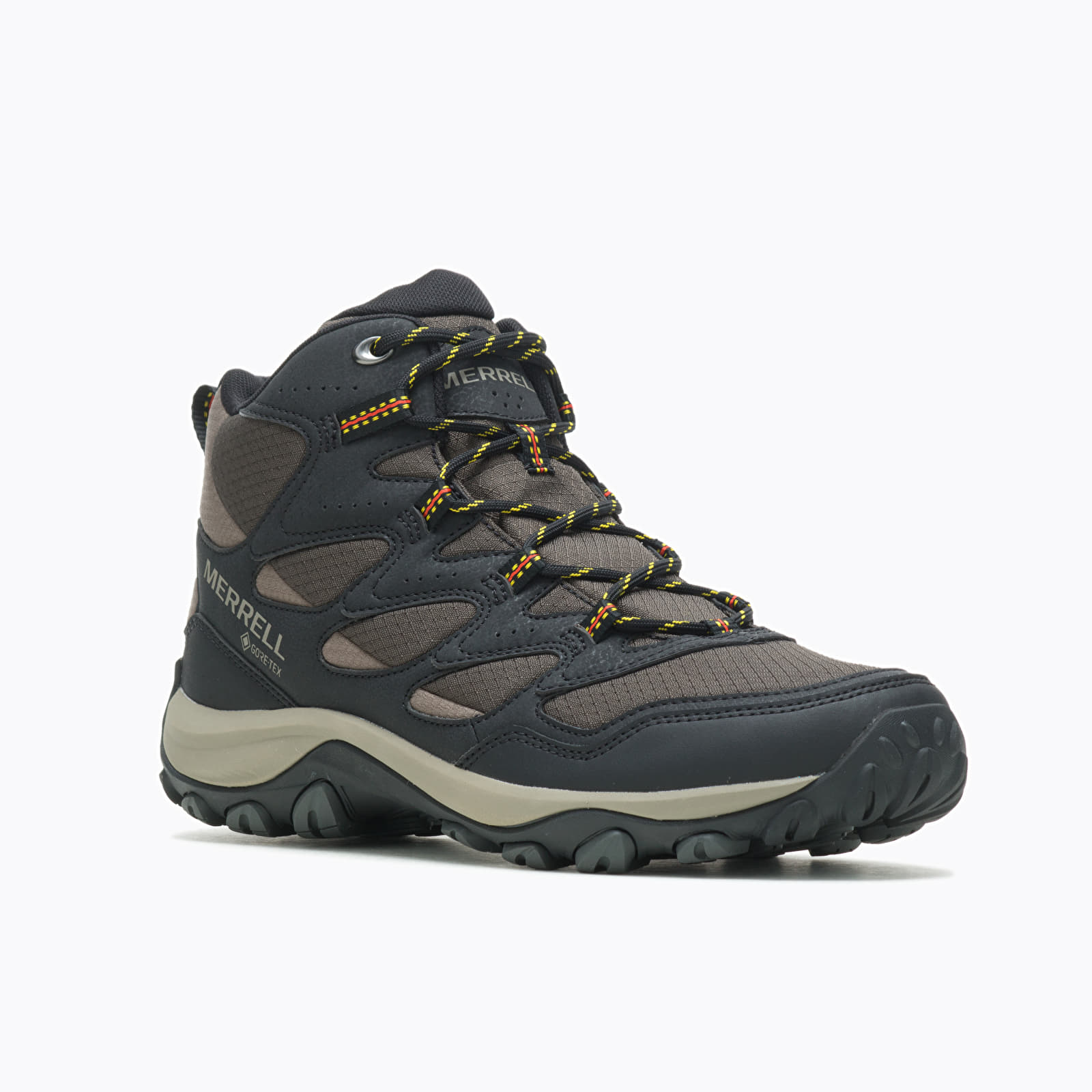 Herensneakers en -schoenen Merrell West Rim Sport Mid Gtx Black/ Beluga