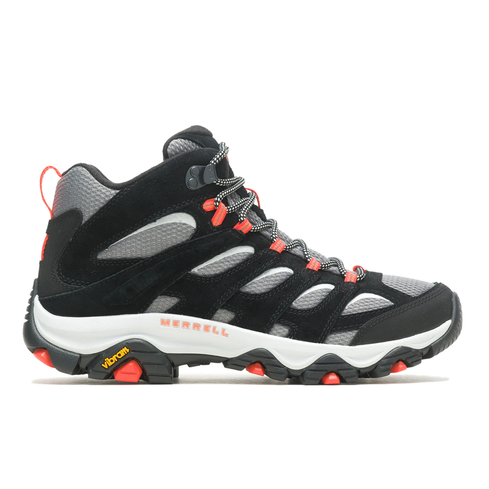 Pánské tenisky a boty Merrell Moab 3 Mid Black/ Tangerine