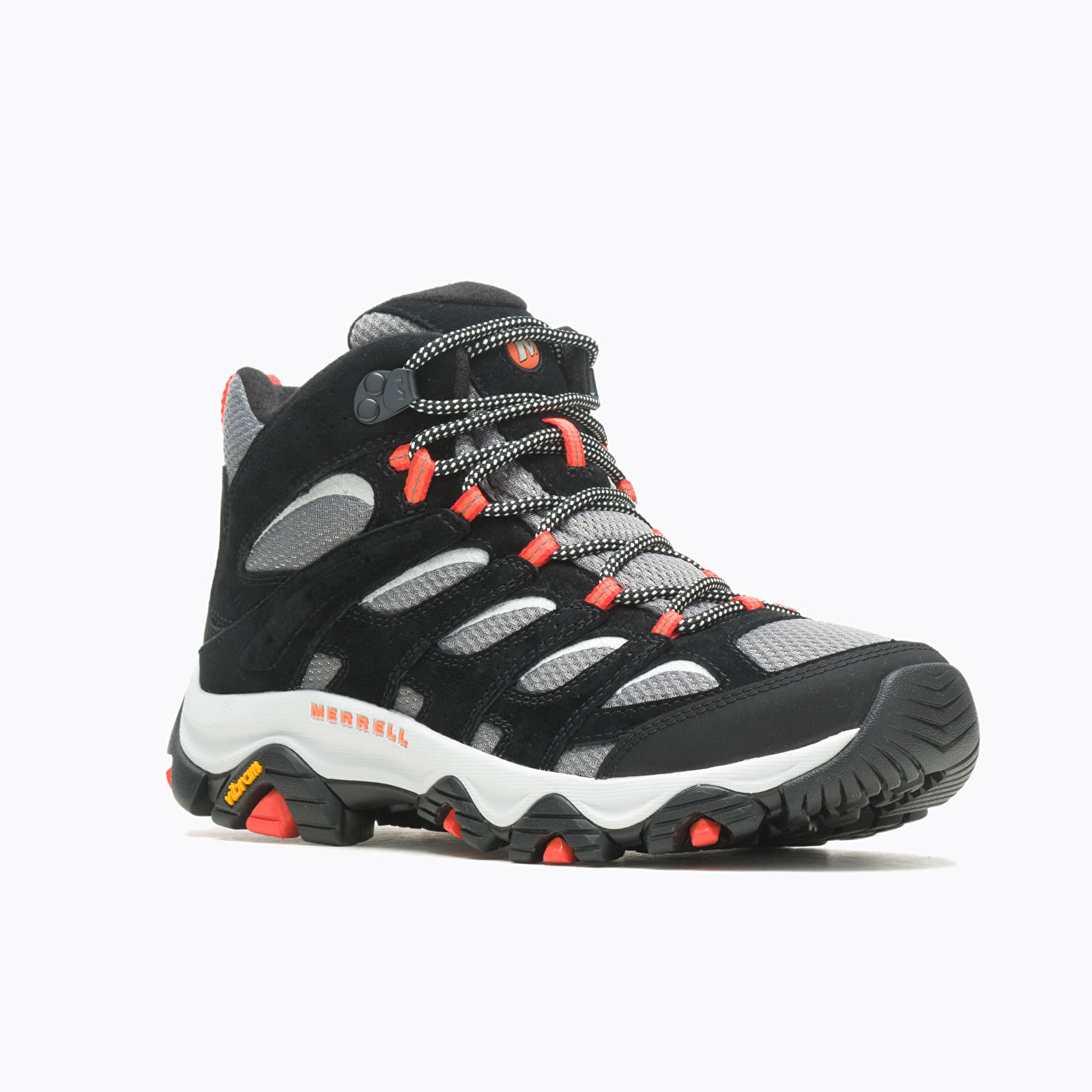Pánské tenisky a boty Merrell Moab 3 Mid Black/ Tangerine