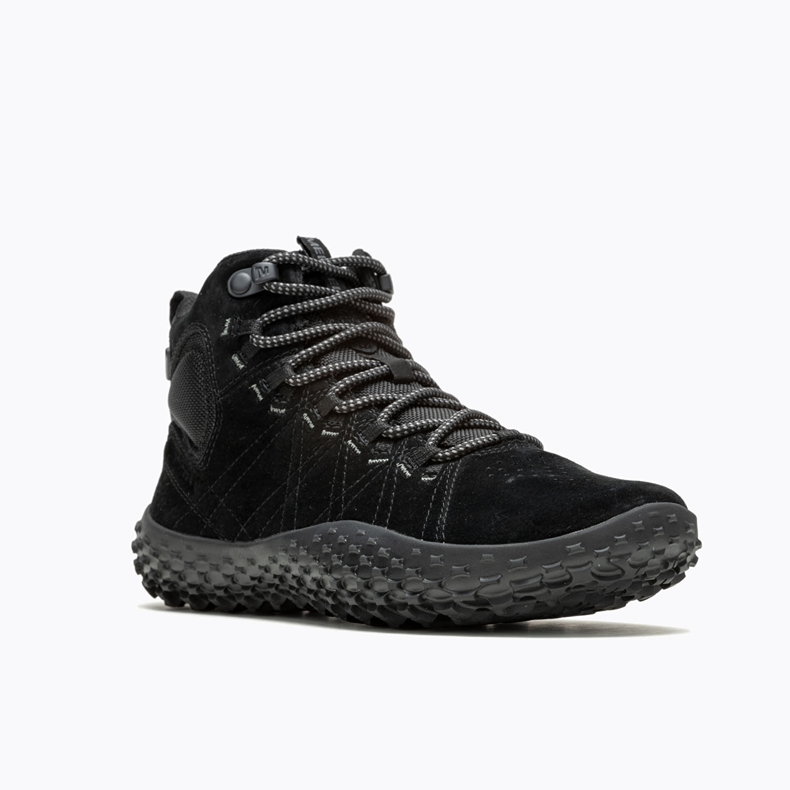 Ženske superge in čevlji Merrell Wrapt Mid Wp Black/ Black