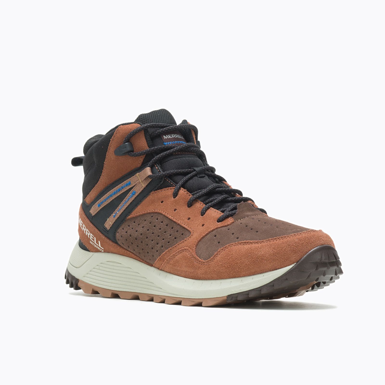 Men's sneakers and shoes Merrell Wildwood Sneaker Boot Mid Wp Bracken