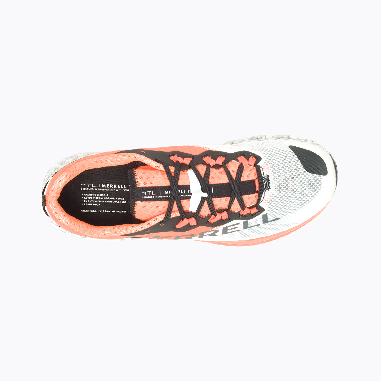 Sneakers og sko til mænd Merrell Mtl Long Sky 2 White/ Orange