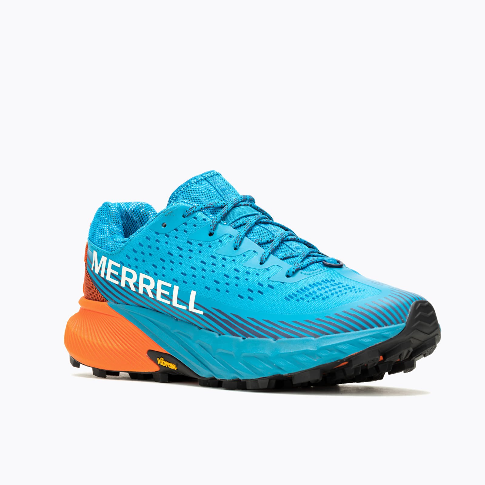 Baskets et chaussures pour hommes Merrell Agility Peak 5 Tahoe/ Tangerine