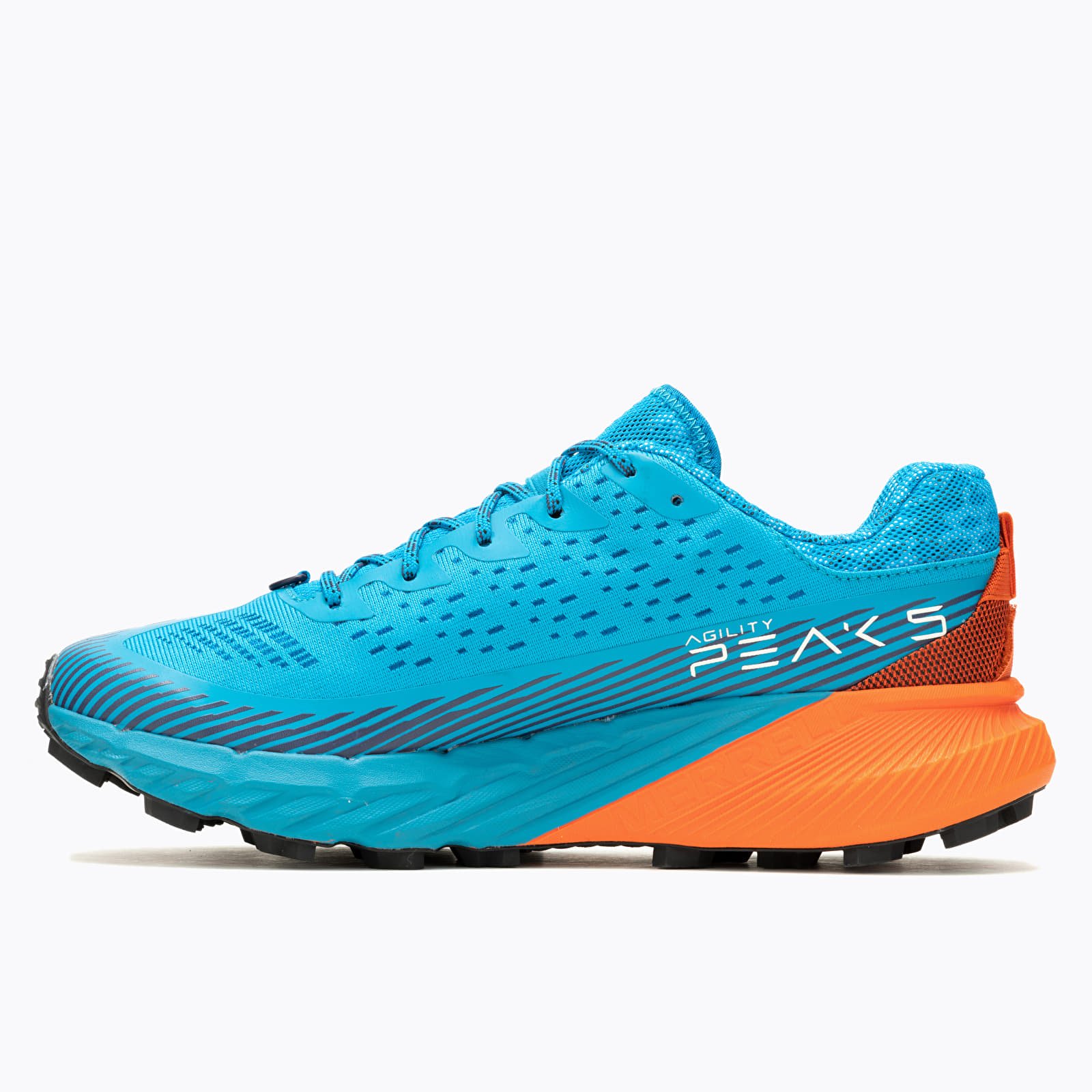 Baskets et chaussures pour hommes Merrell Agility Peak 5 Tahoe/ Tangerine