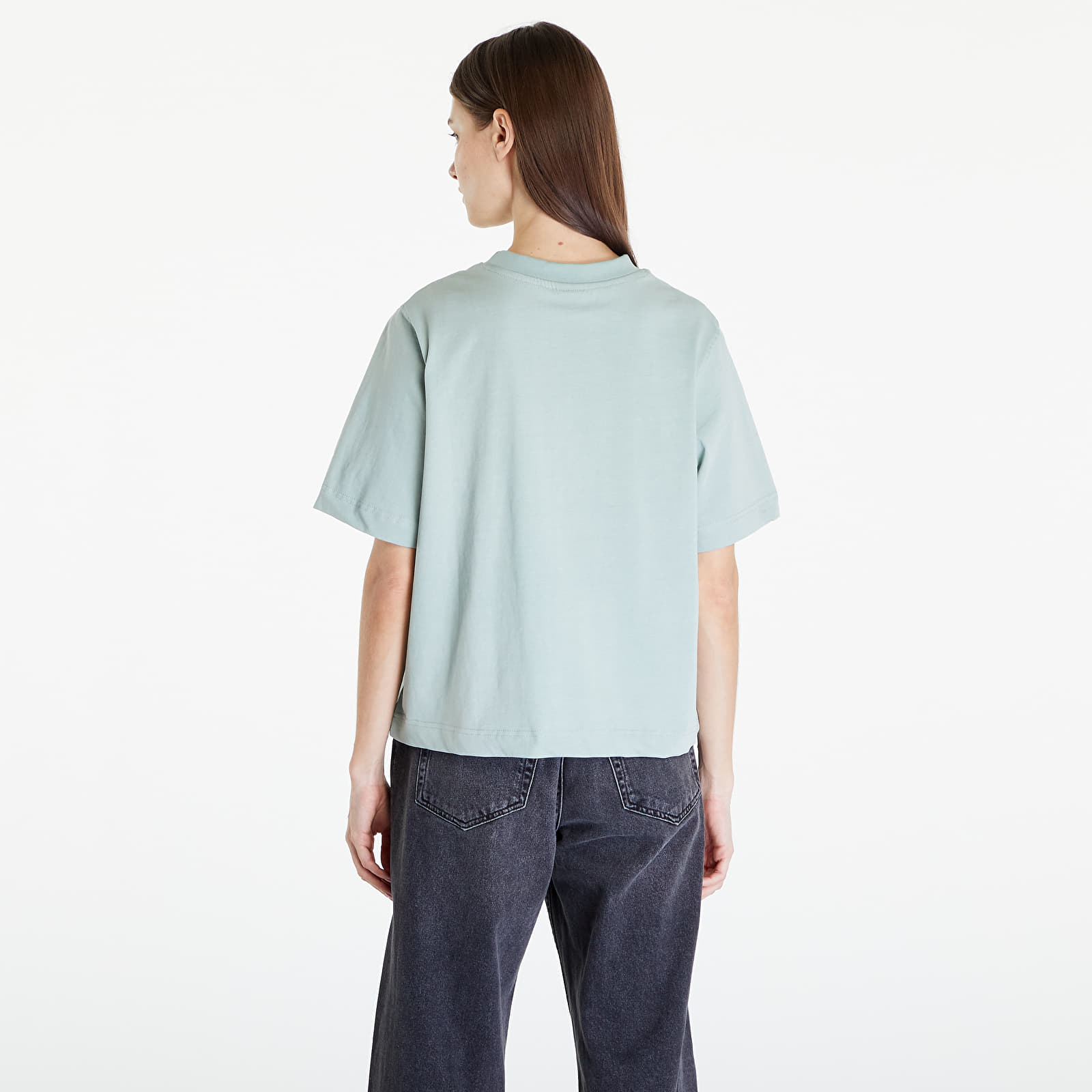 Tricouri Queens Women's Essential T-Shirt With Tonal Print Leaf
