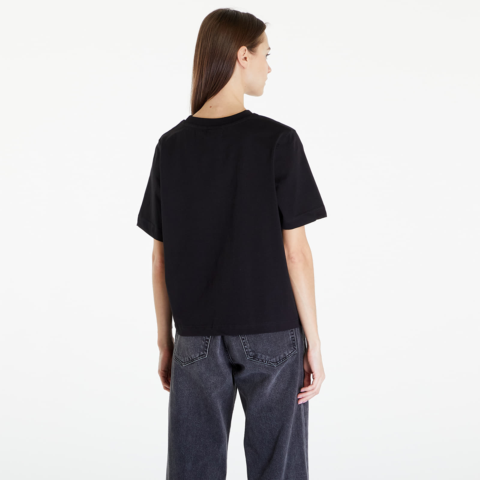 T-Shirts Queens Women's Essential T-Shirt With Contrast Print Black