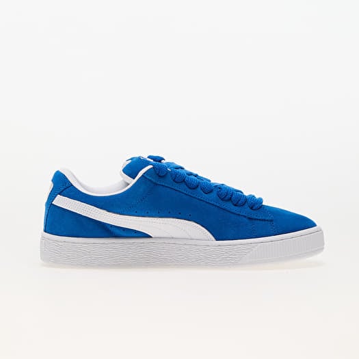 Puma suede bleu et rouge top