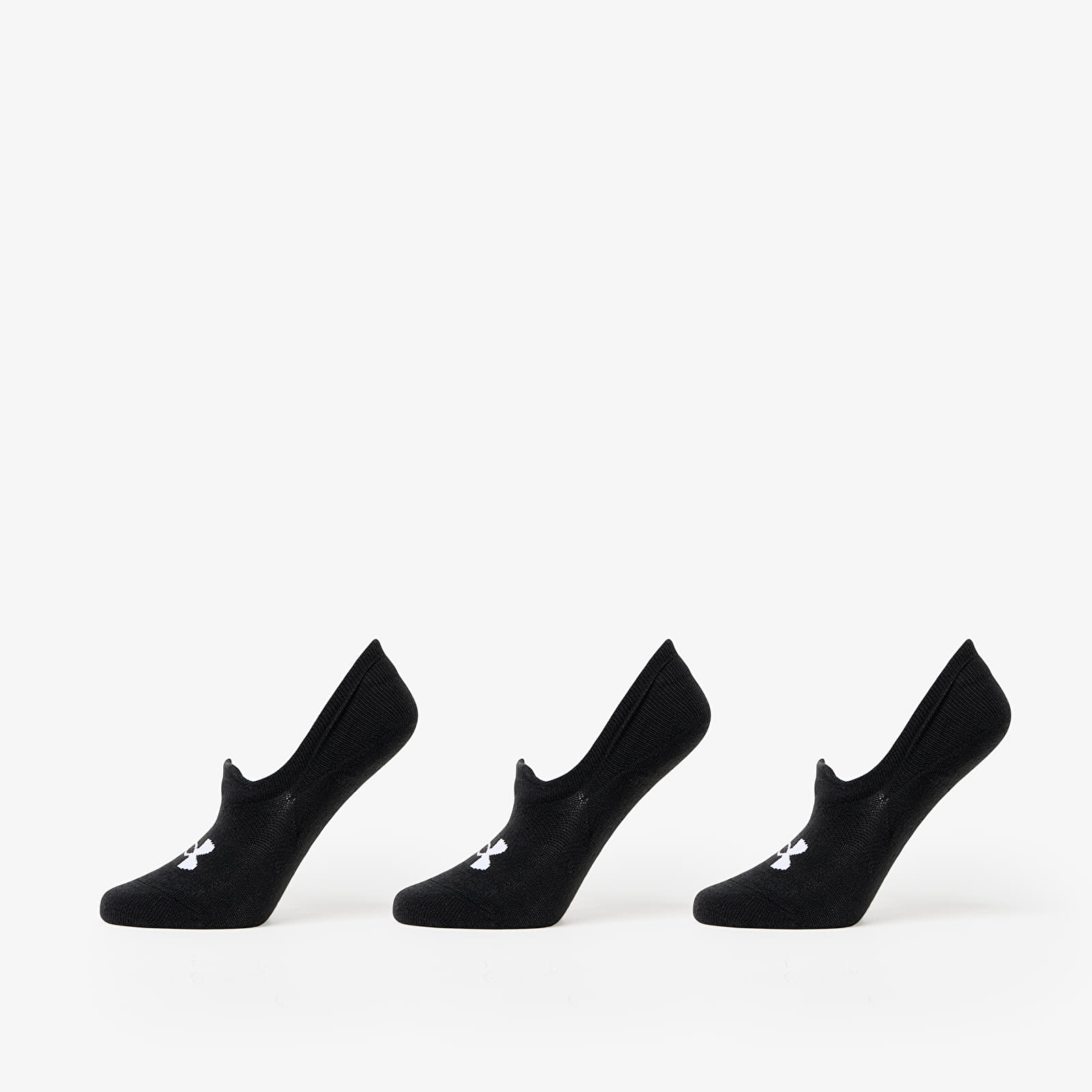 Zeķes Under Armour Essential Ultra Low Socks 3-Pack Black