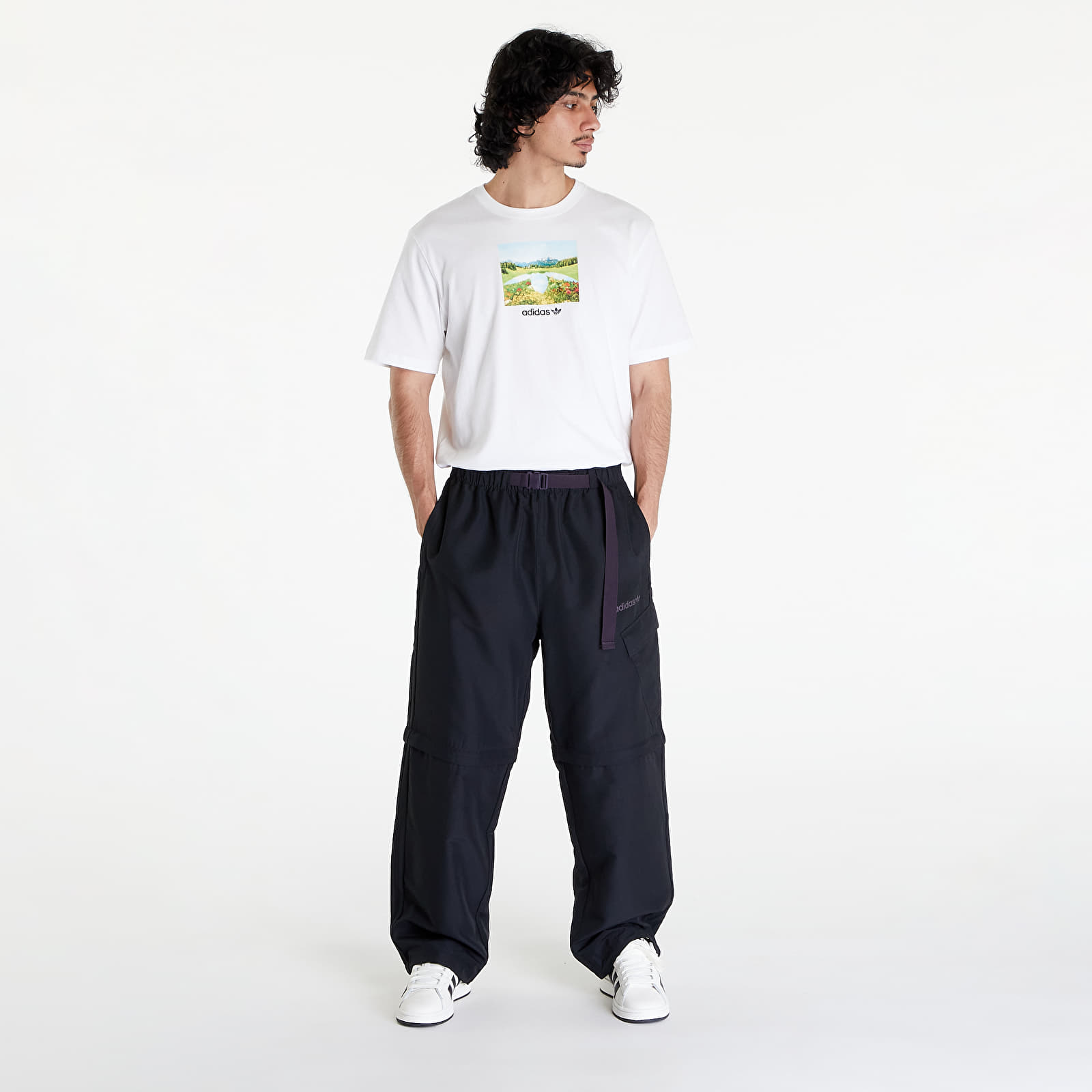 Džíny a kalhoty adidas Pant Black