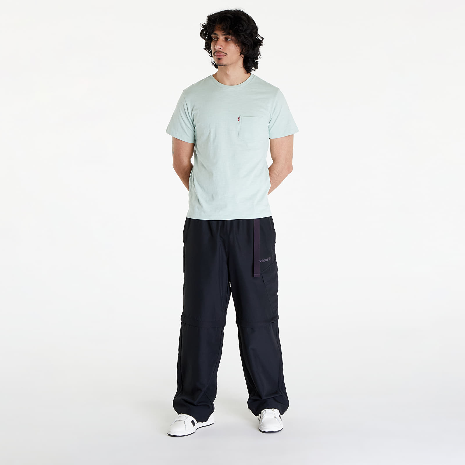 T-särgid Levi's® Classic Pocket Short Sleeve Tee Aqua Foam