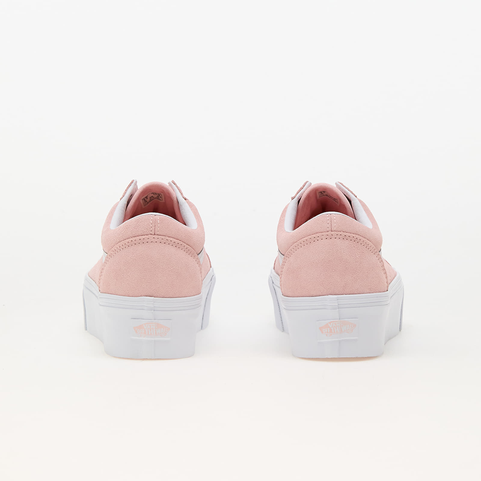 Vans old skool pink platform cheap