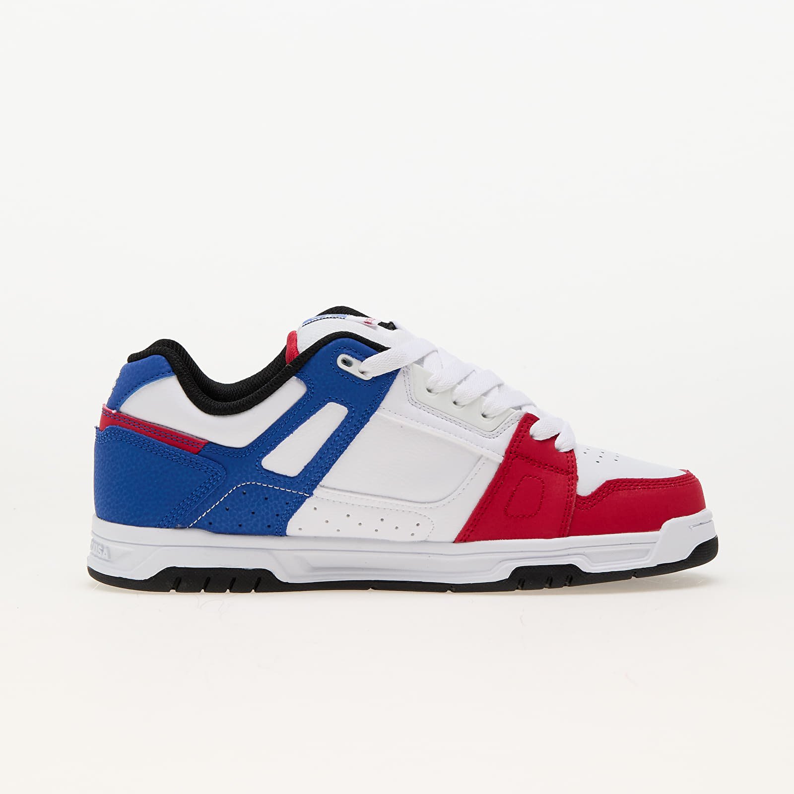 Men's sneakers and shoes DC Stag Red/ White/ Blue