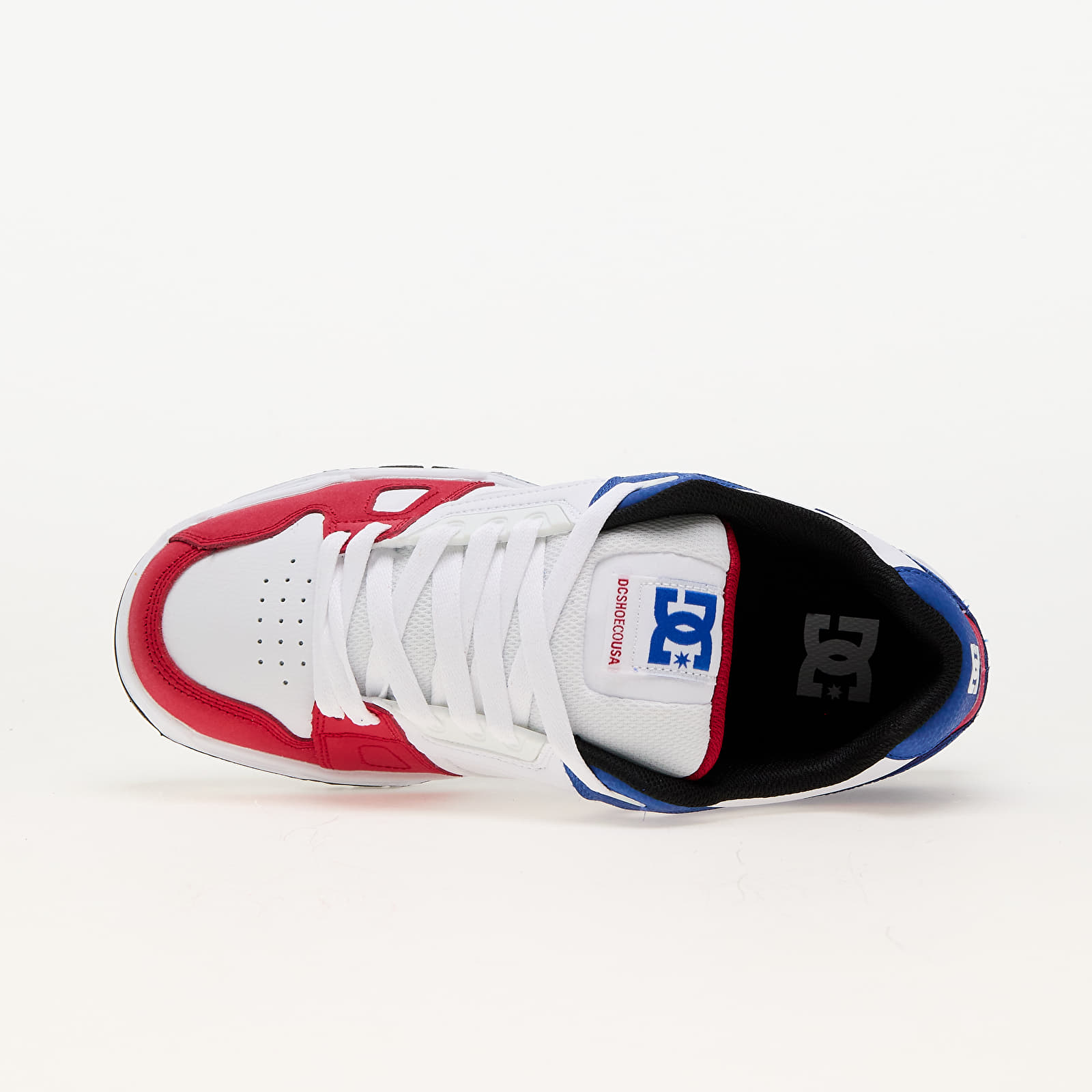 Men's sneakers and shoes DC Stag Red/ White/ Blue
