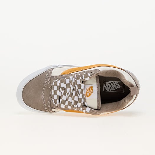 Grey check vans deals