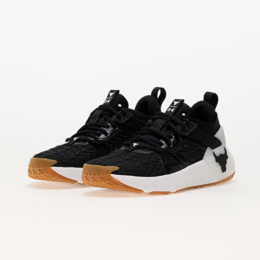 Zapatillas y zapatos de mujer Under Armour W Project Rock 6 Black White Black Queens