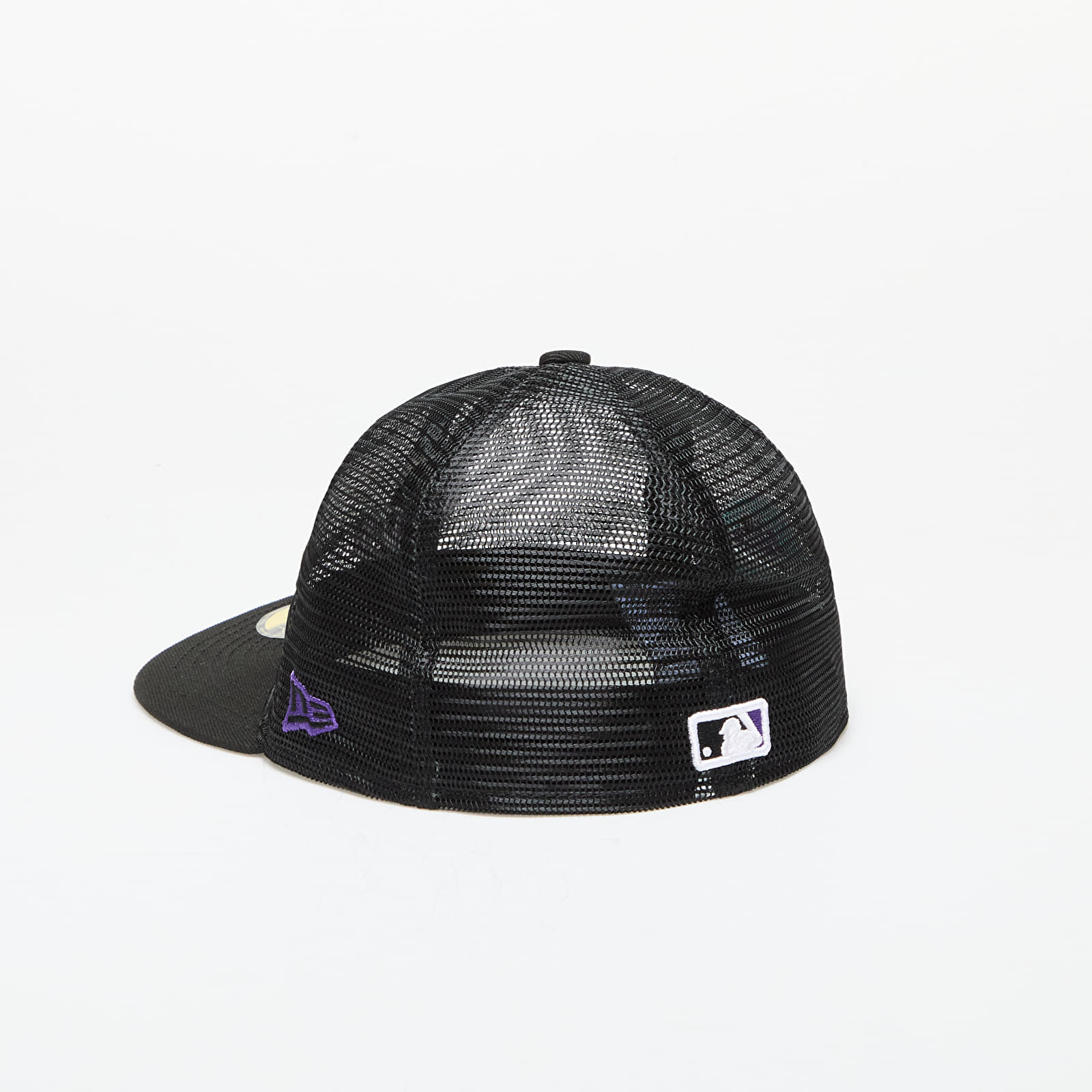 Kšiltovky New Era Colorado Rockies Mesh Patch 59FIFTY Fitted Cap Black