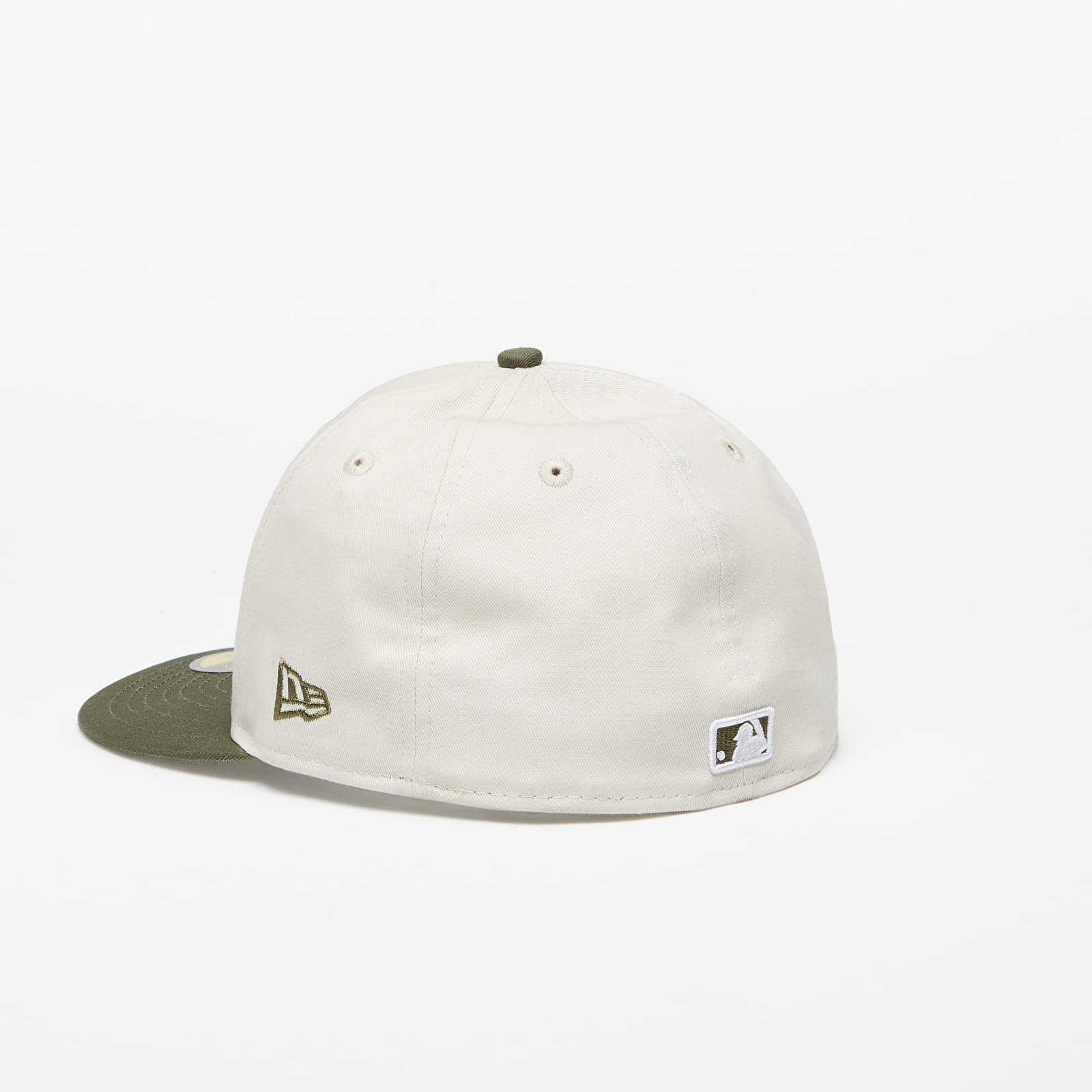 Caps New Era Atlanta Braves MLB White Crown 59FIFTY Fitted Cap Ivory/ New Olive