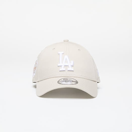 Καπέλα New Era Los Angeles Dodgers MLB Side Patch 9FORTY Adjustable Cap Stone/ White