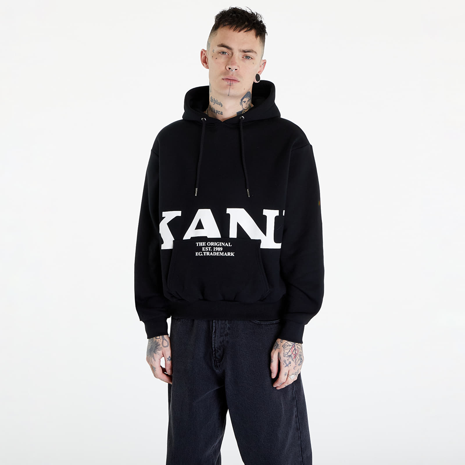 Hoodies and sweatshirts Karl Kani Retro OS Hoodie Black